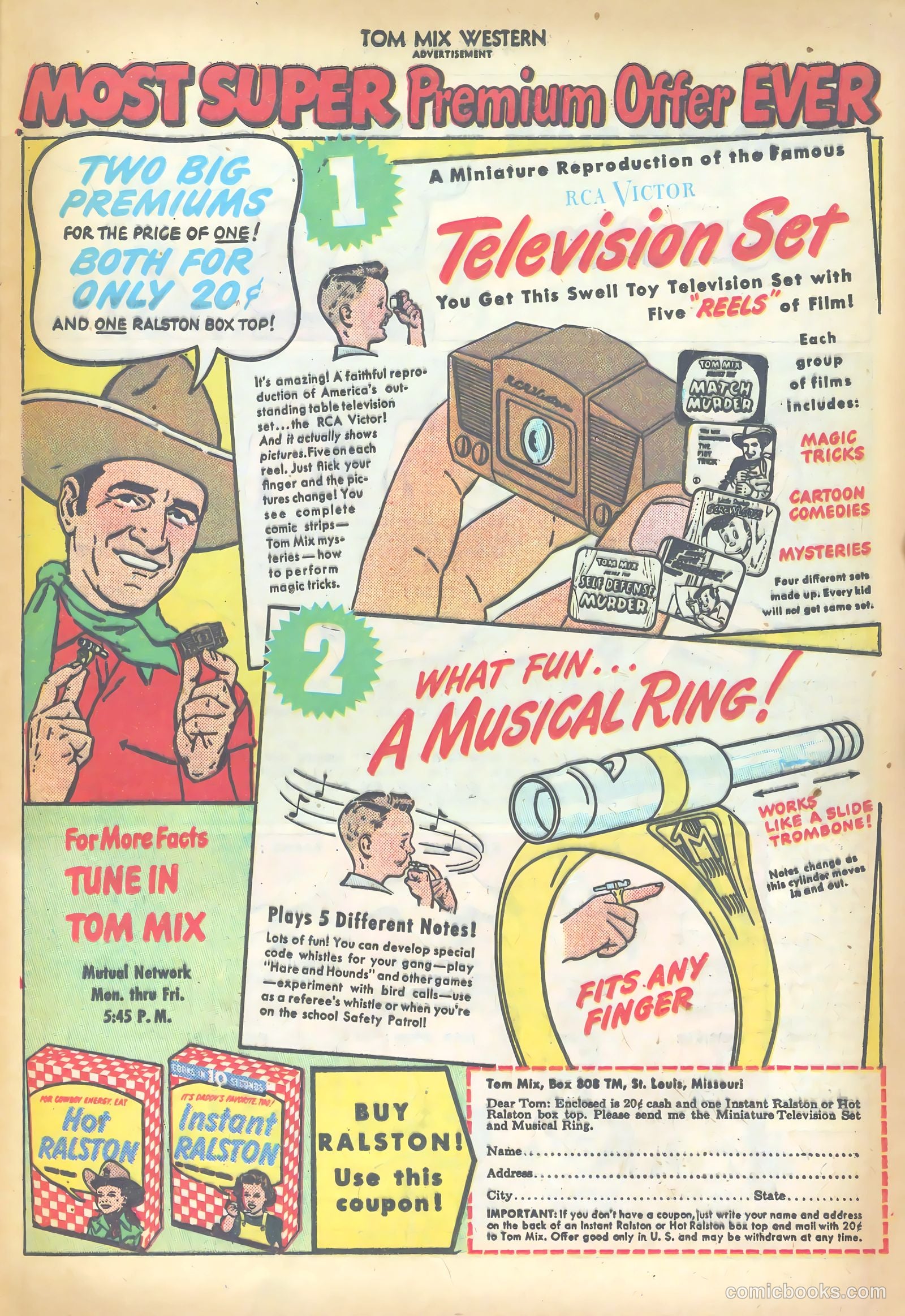 Tom Mix Western #16 (1949) — page 41 of 52