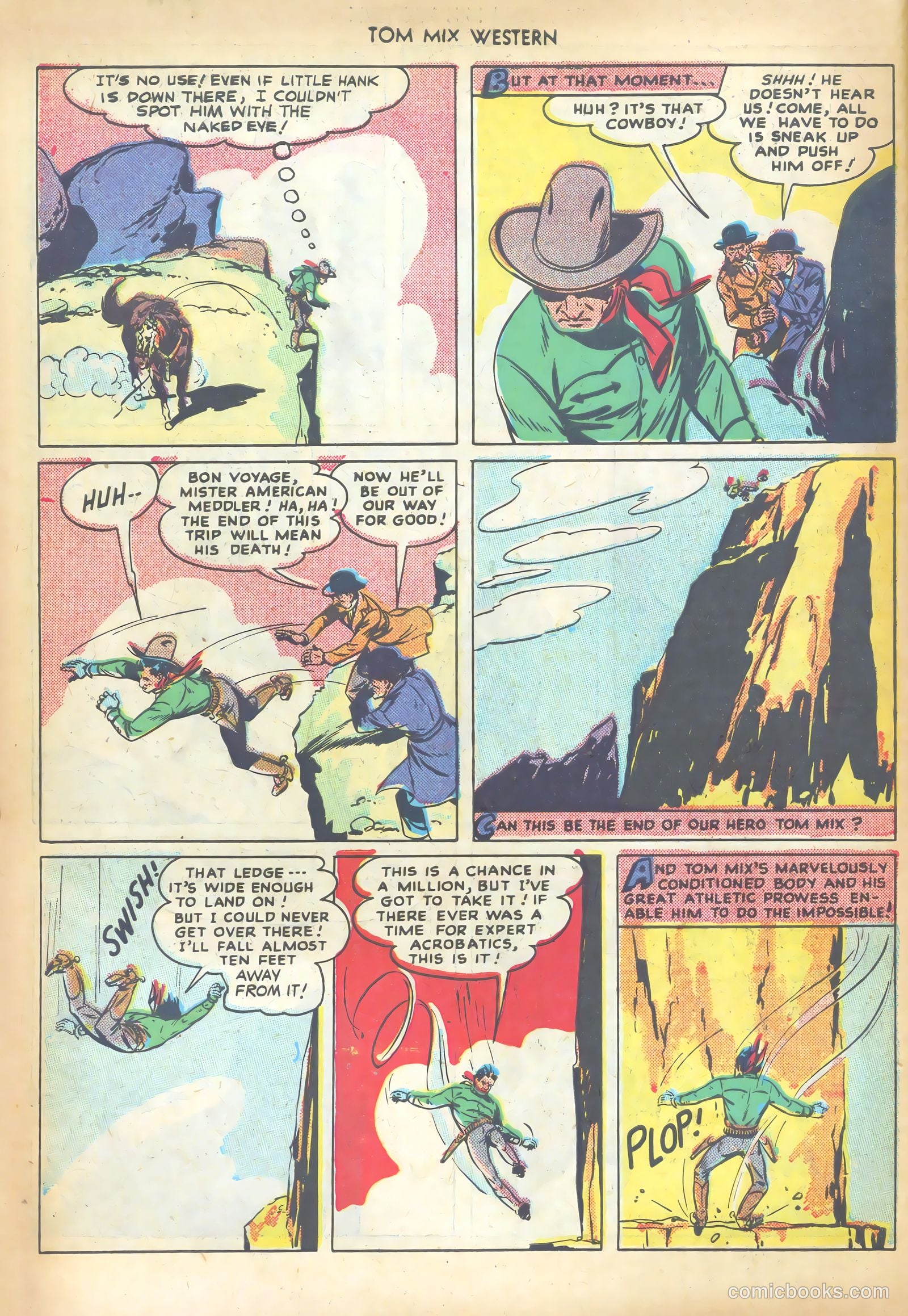 Tom Mix Western #16 (1949) — page 46 of 52