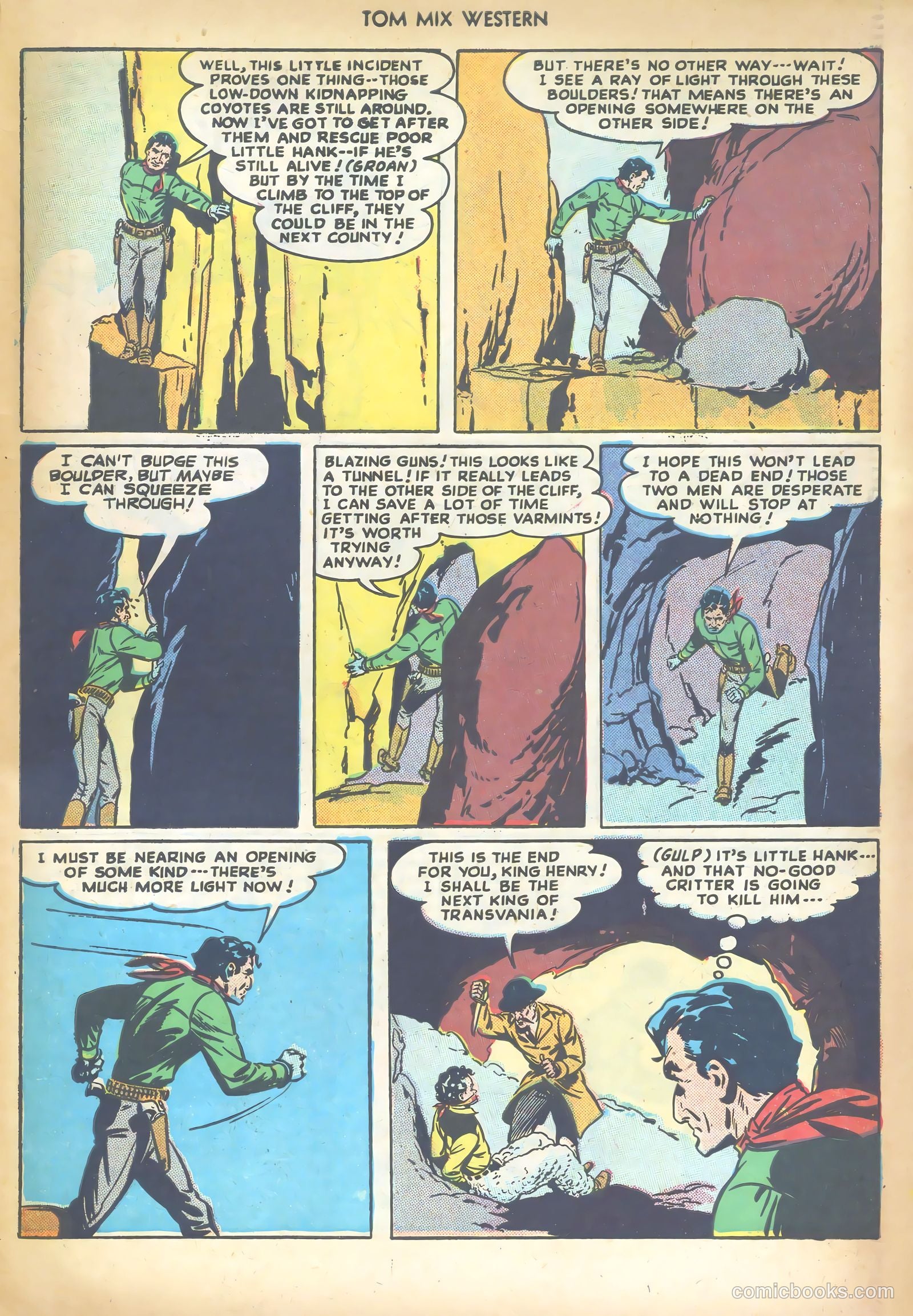 Tom Mix Western #16 (1949) — page 47 of 52