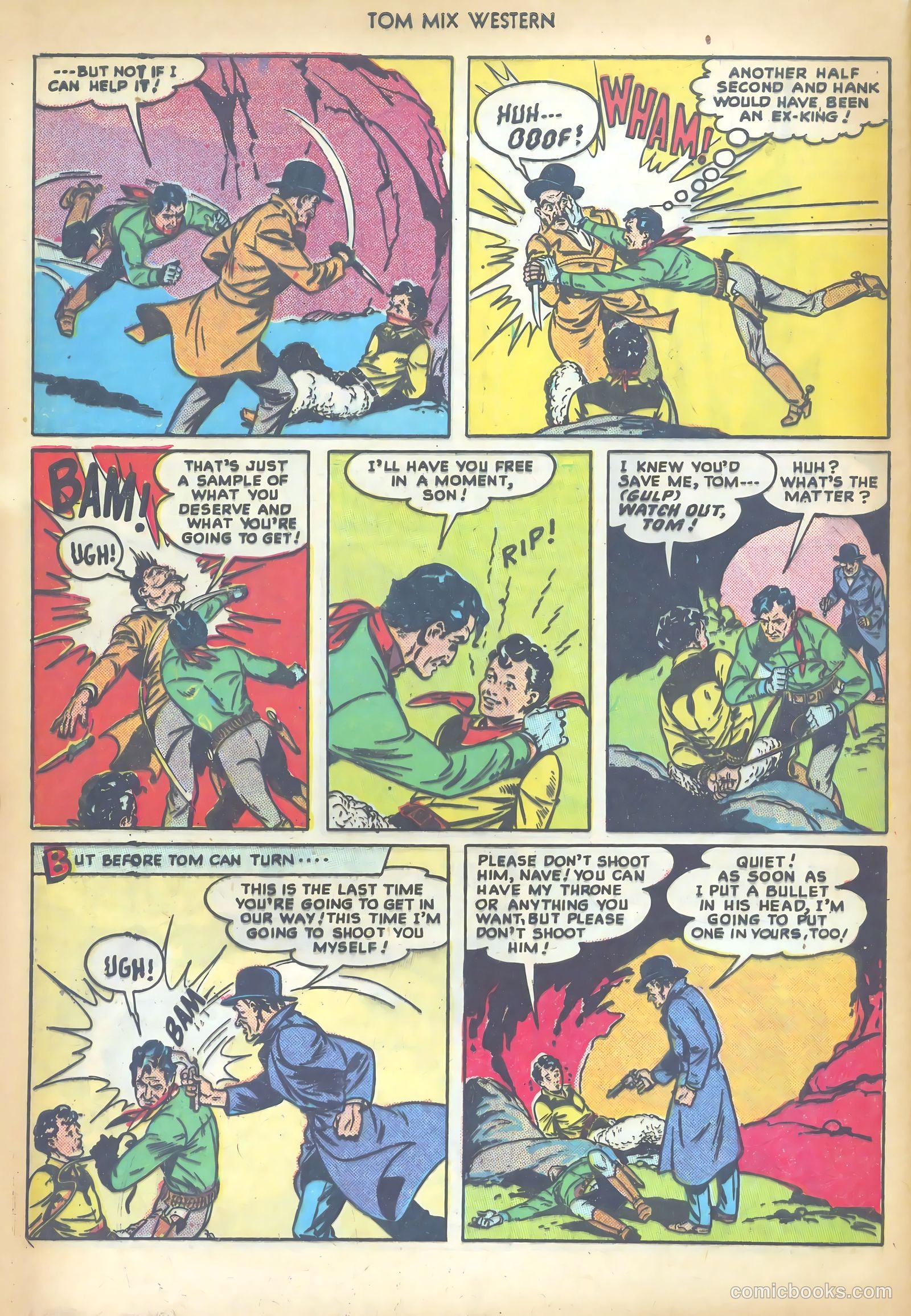 Tom Mix Western #16 (1949) — page 48 of 52