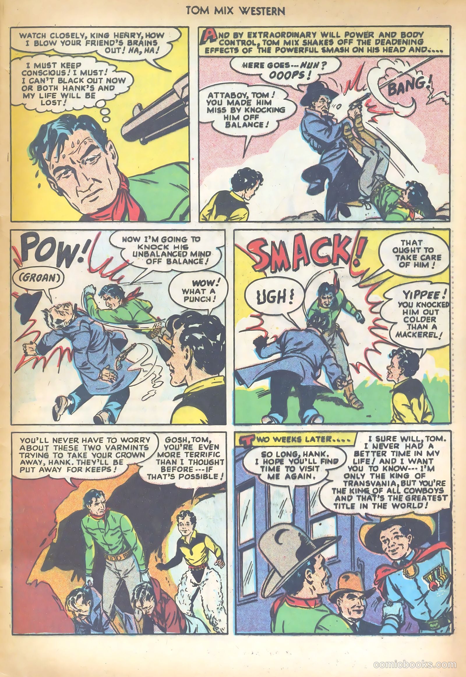 Tom Mix Western #16 (1949) — page 49 of 52