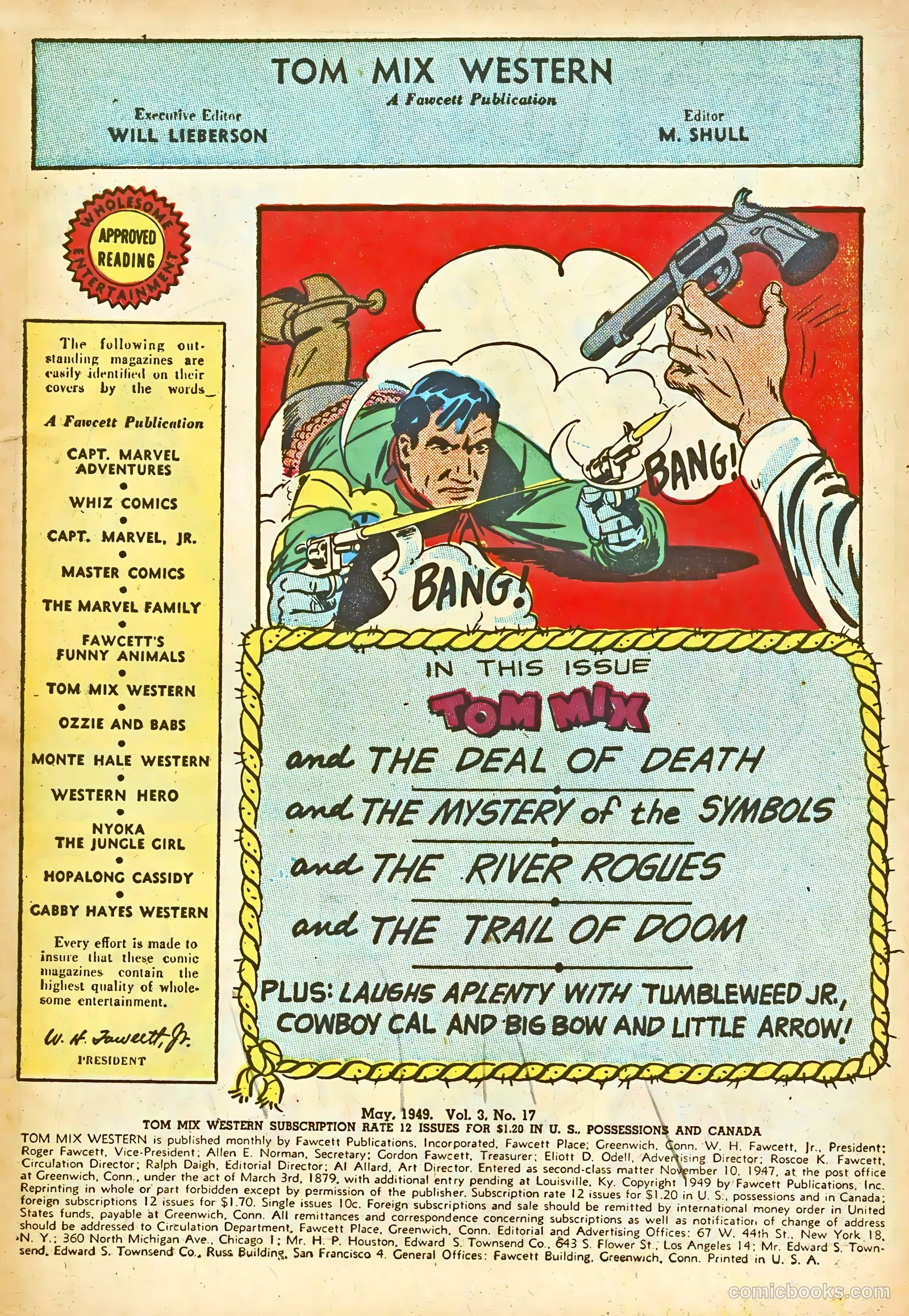 Tom Mix Western #17 (1949) — page 3 of 52