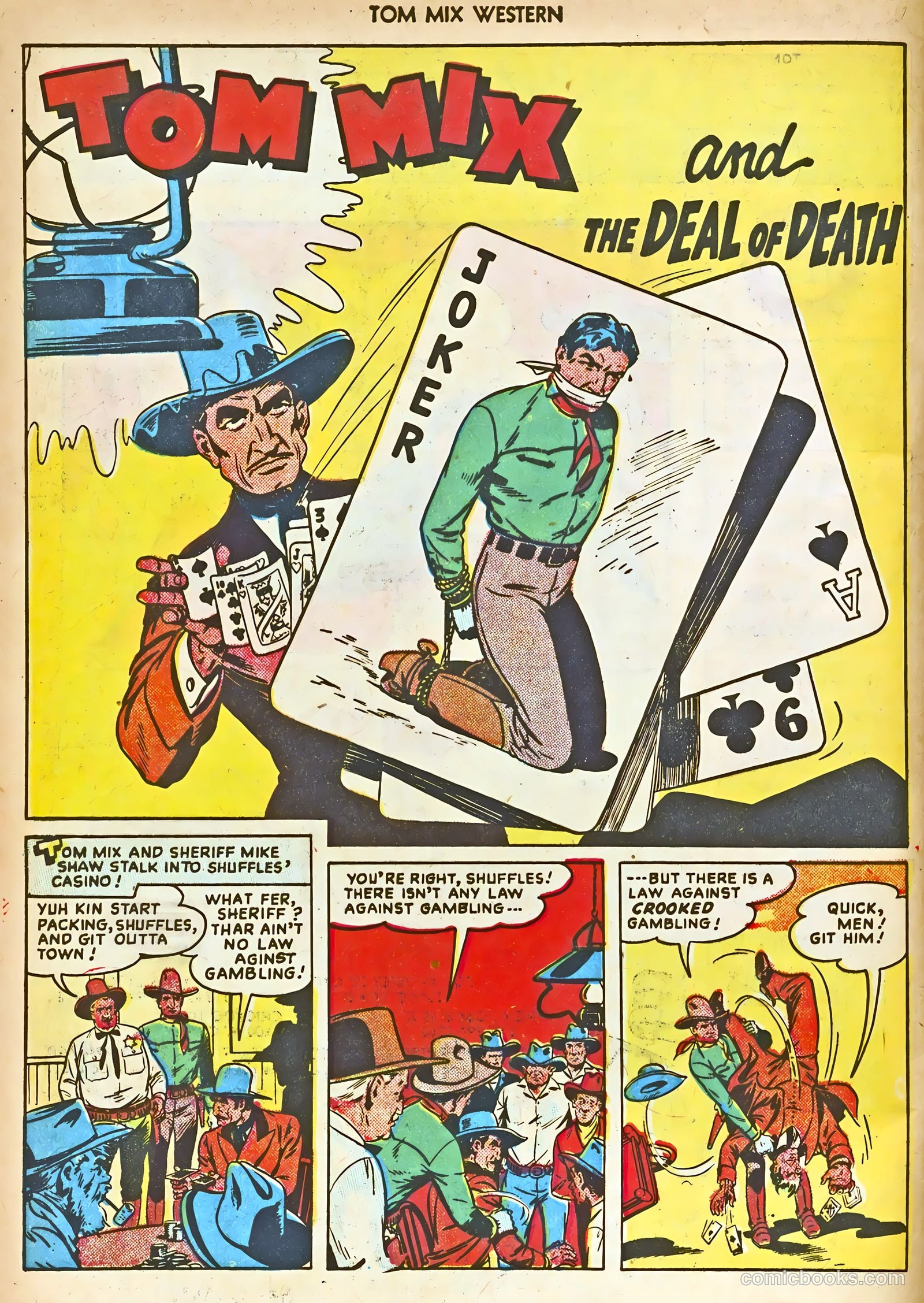 Tom Mix Western #17 (1949) — page 4 of 52
