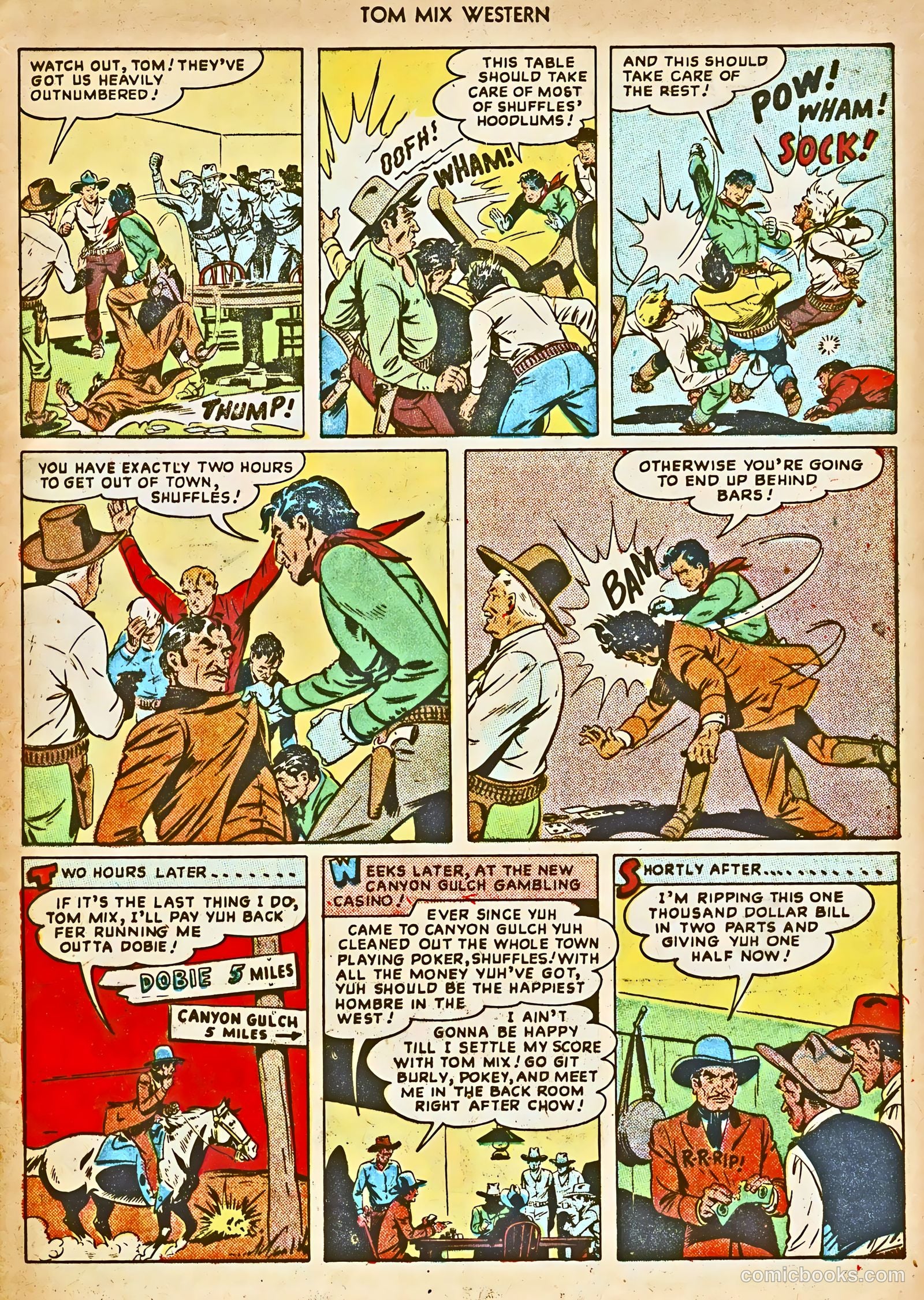 Tom Mix Western #17 (1949) — page 5 of 52