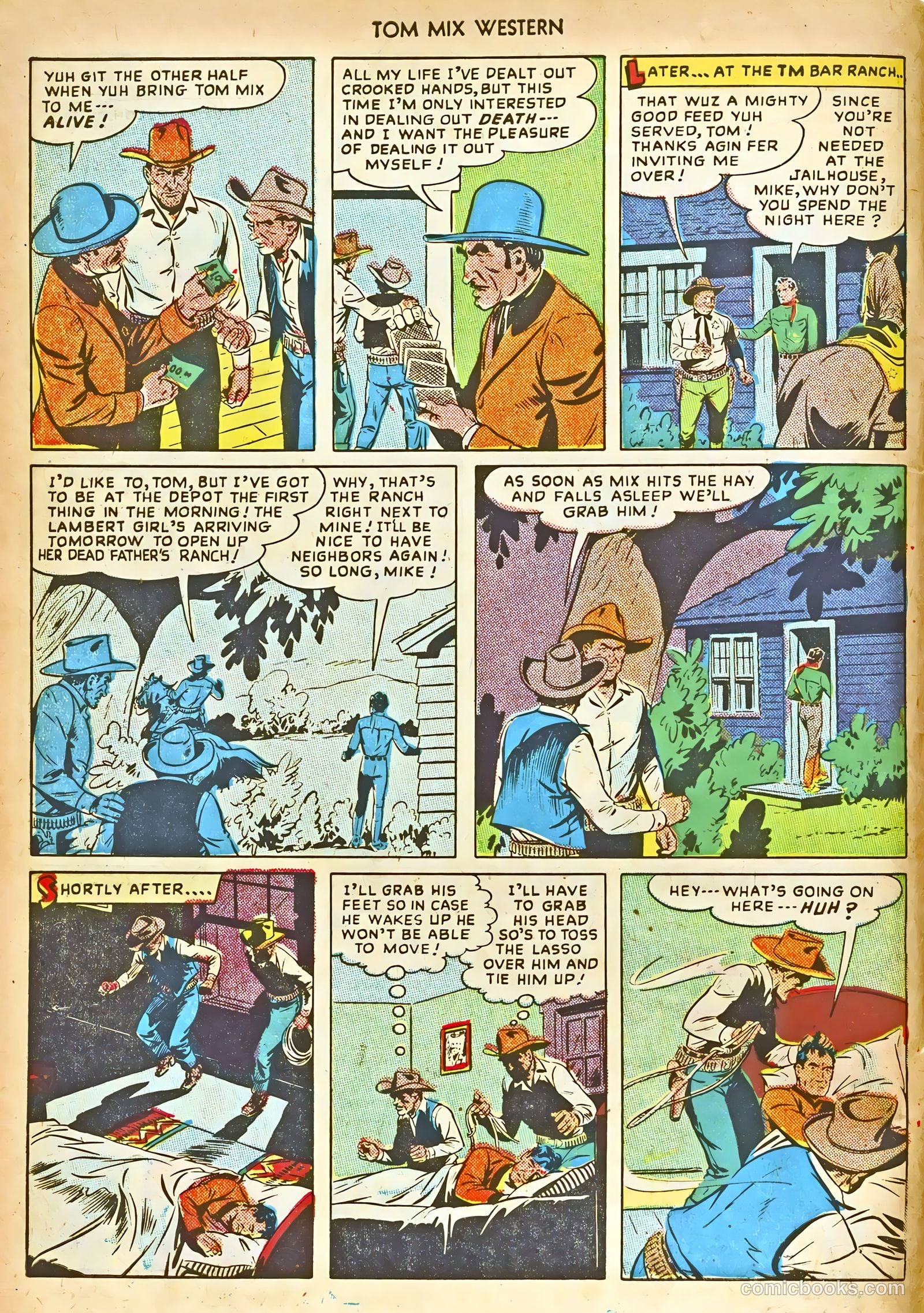 Tom Mix Western #17 (1949) — page 6 of 52