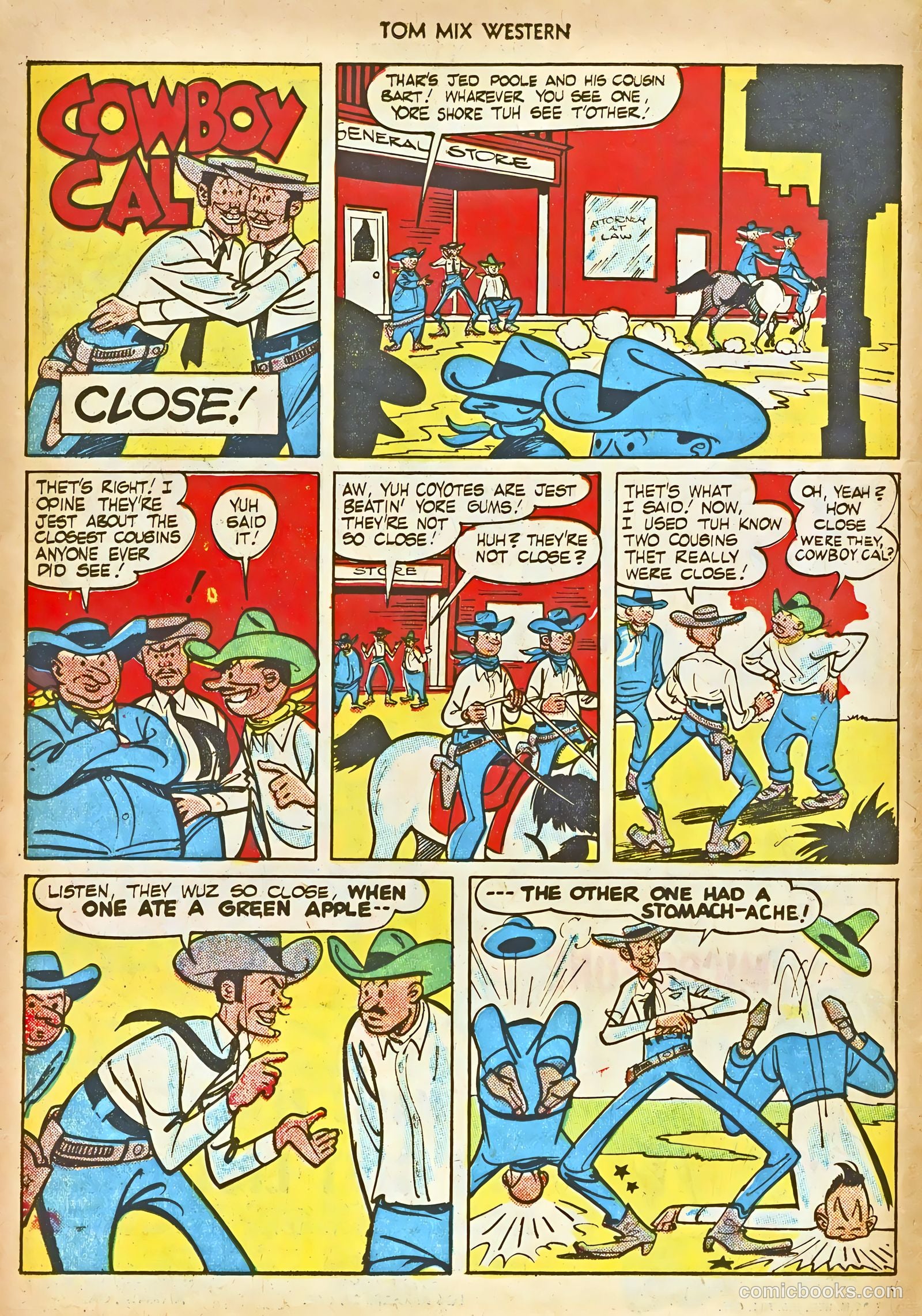 Tom Mix Western #17 (1949) — page 14 of 52