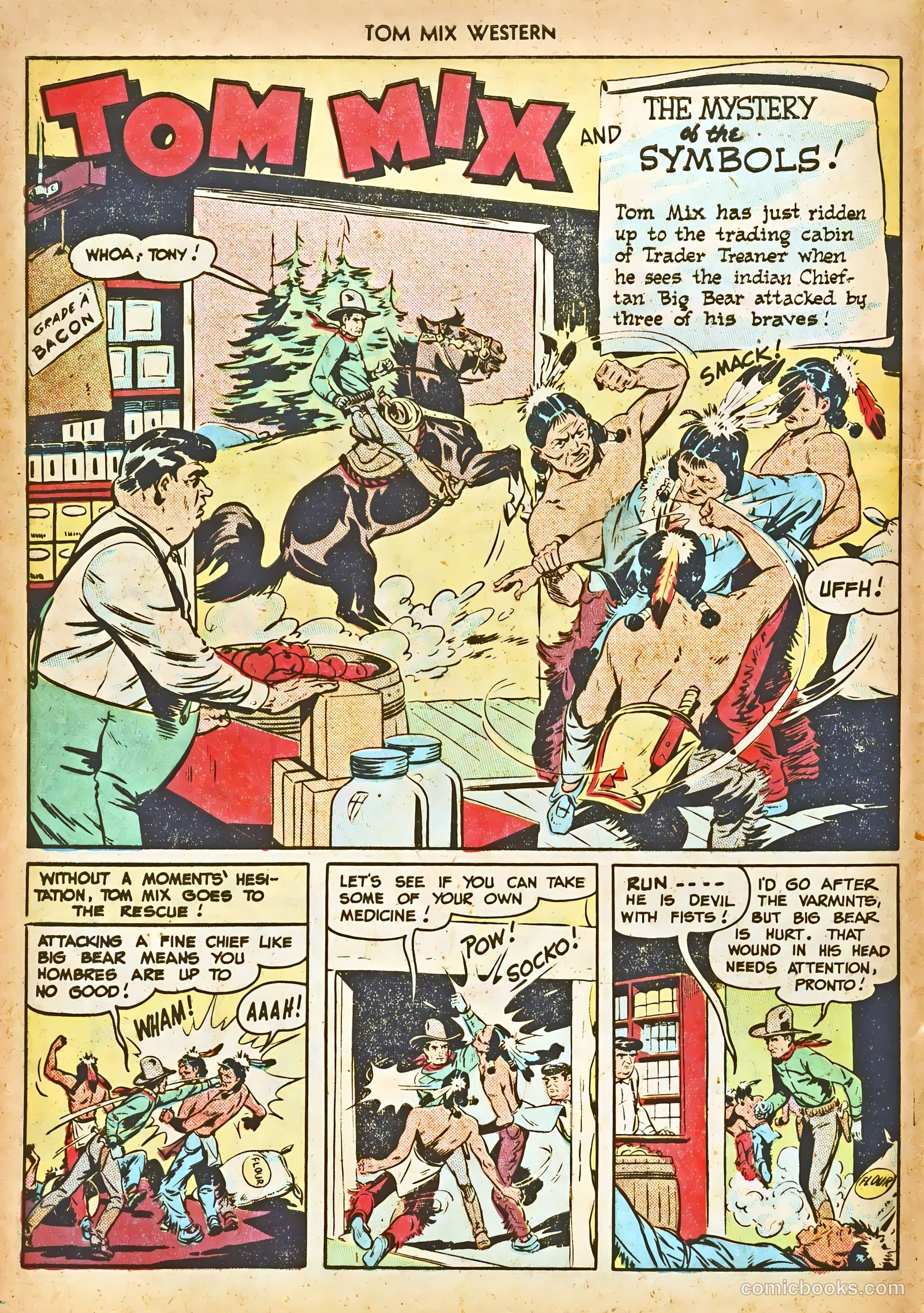 Tom Mix Western #17 (1949) — page 20 of 52