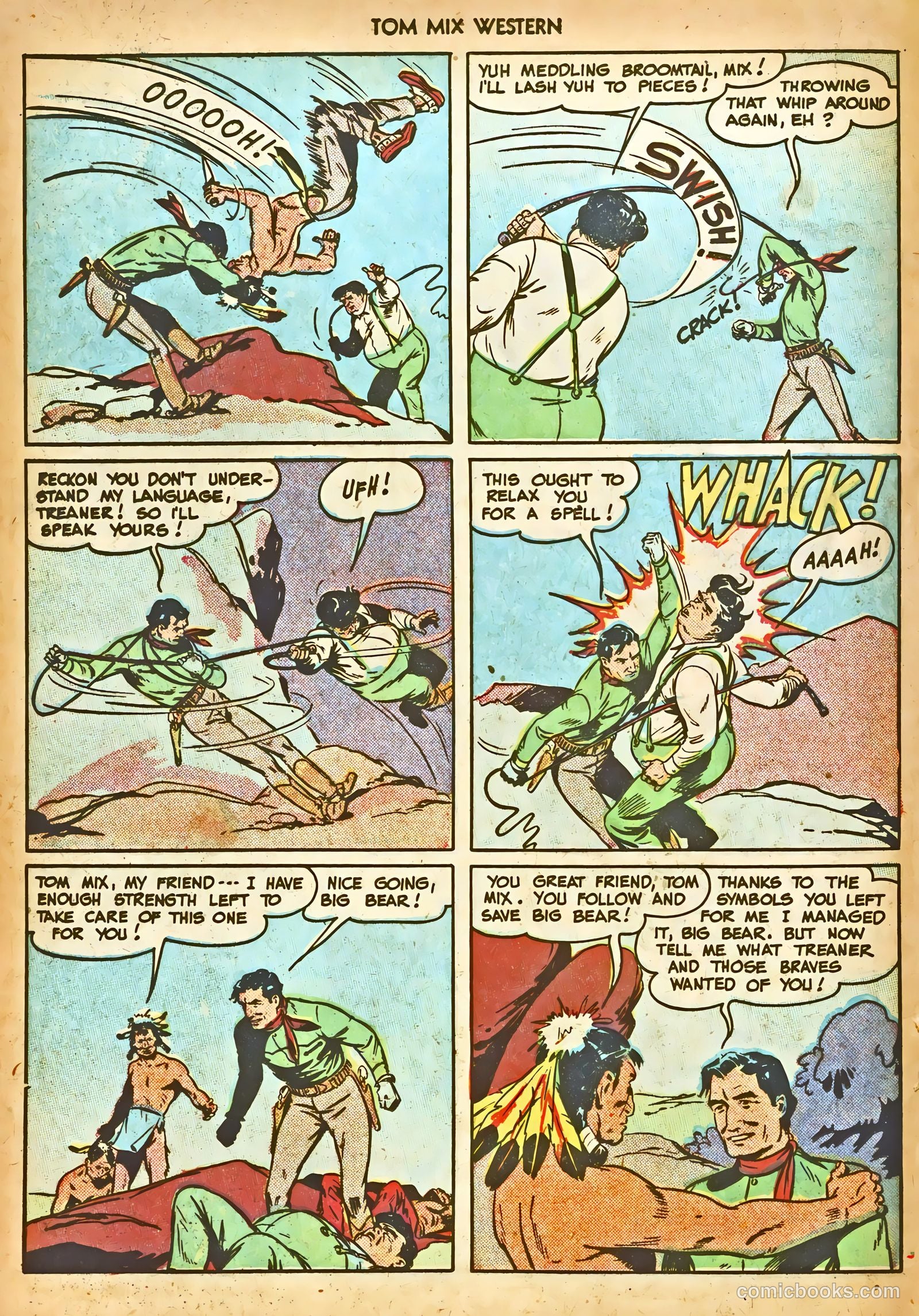 Tom Mix Western #17 (1949) — page 26 of 52