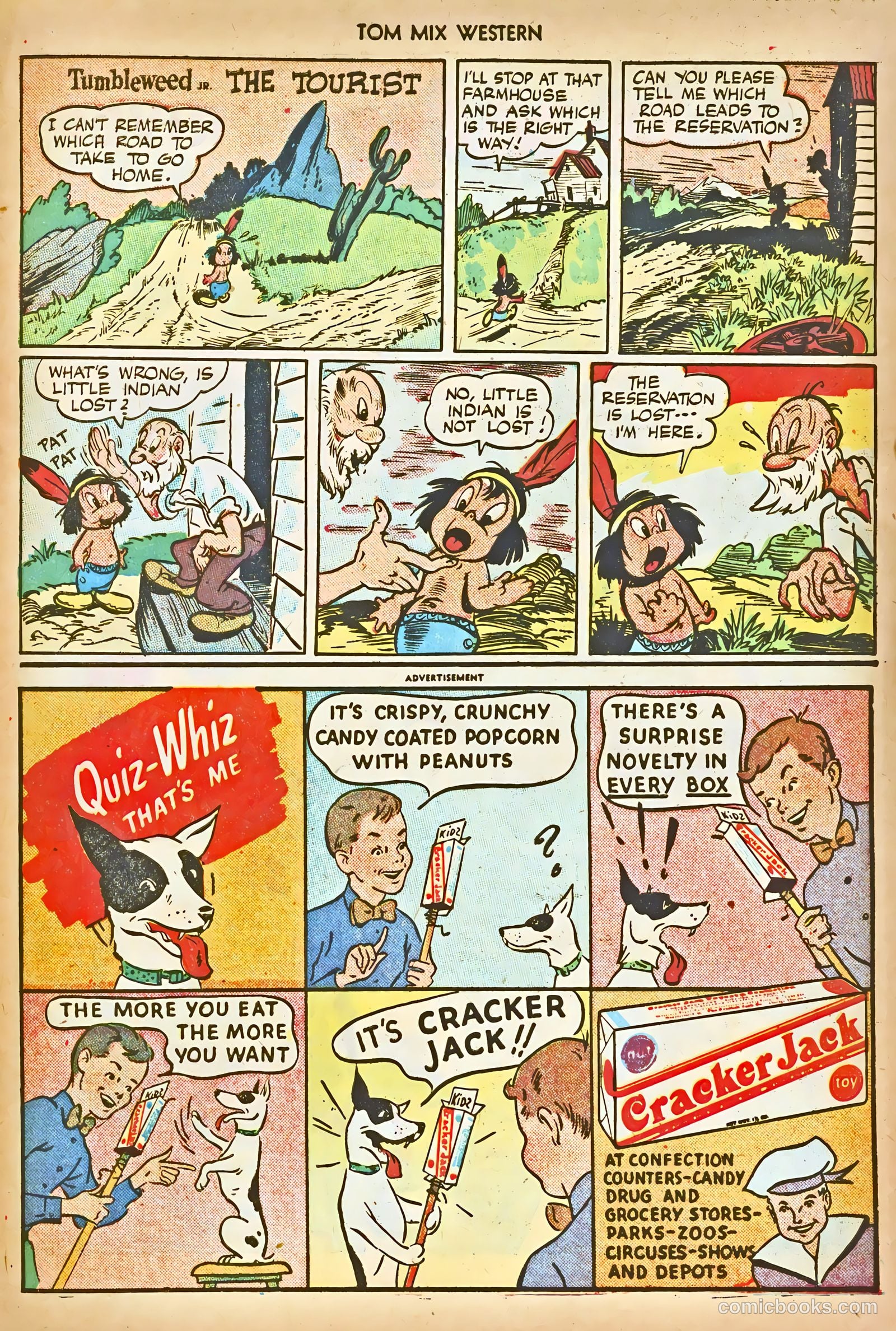 Tom Mix Western #17 (1949) — page 31 of 52