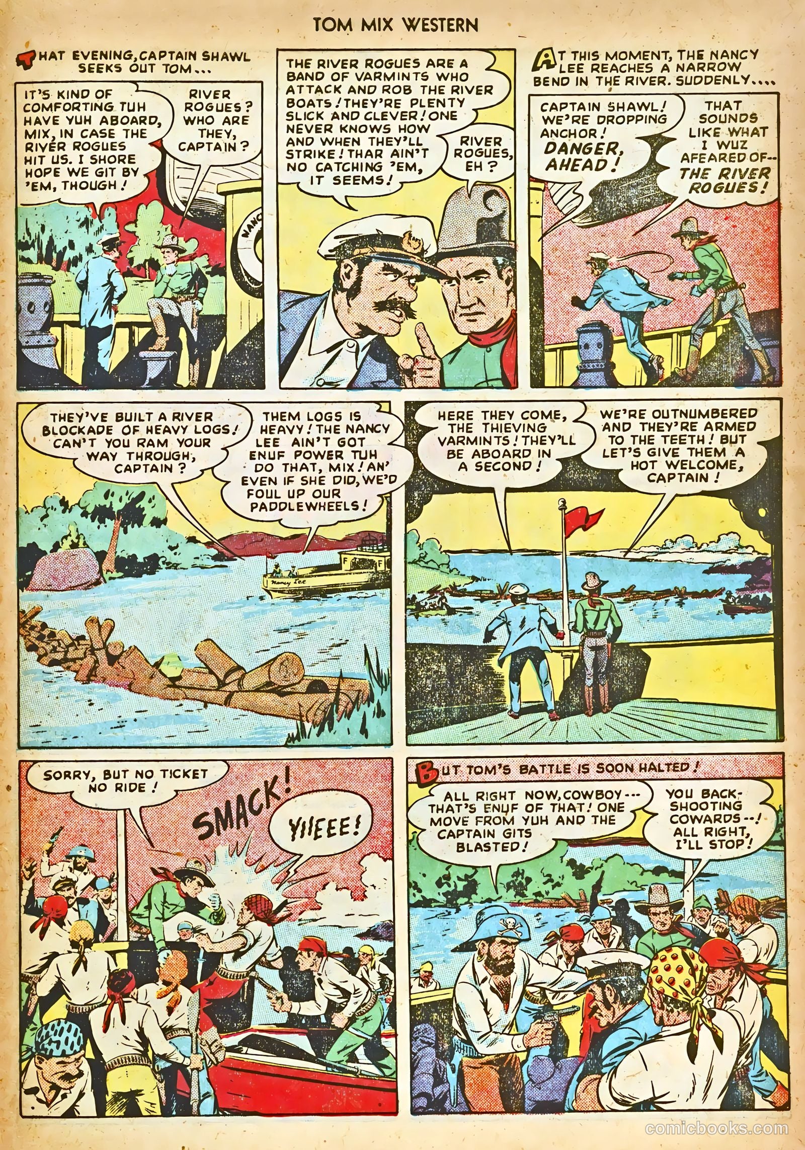 Tom Mix Western #17 (1949) — page 33 of 52