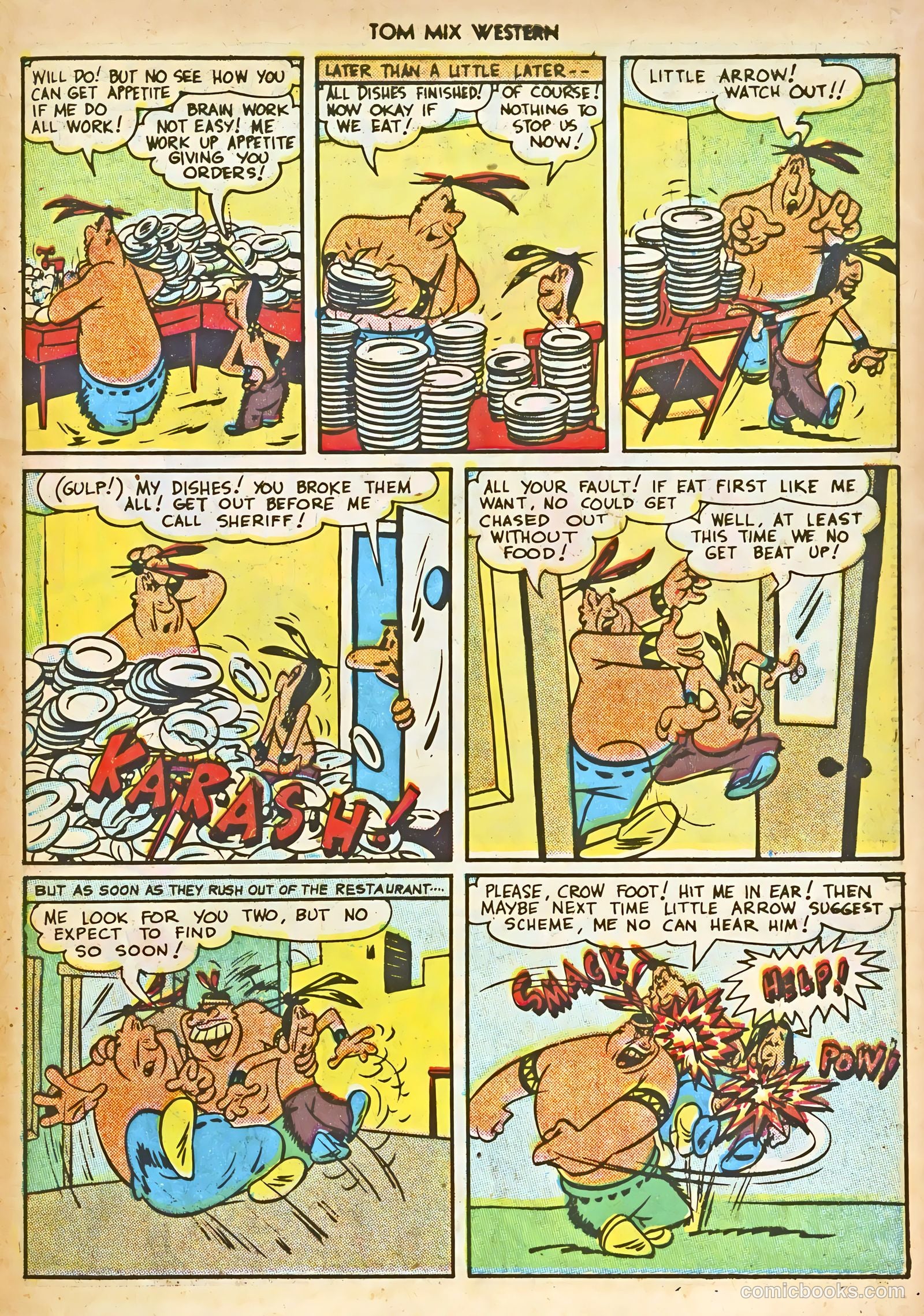 Tom Mix Western #17 (1949) — page 43 of 52