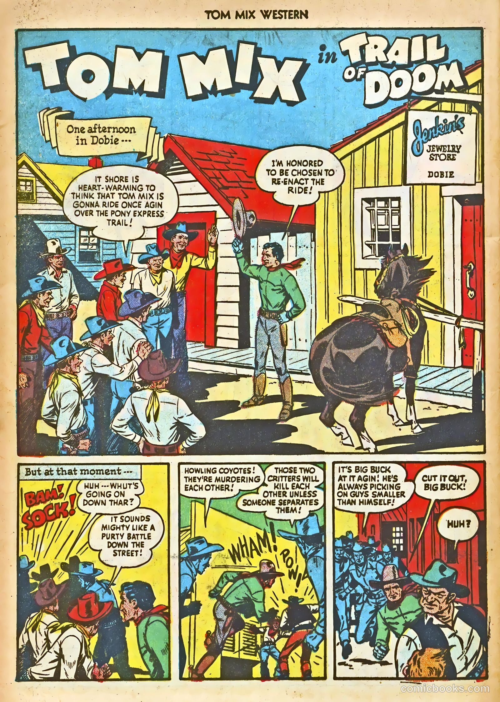 Tom Mix Western #17 (1949) — page 44 of 52
