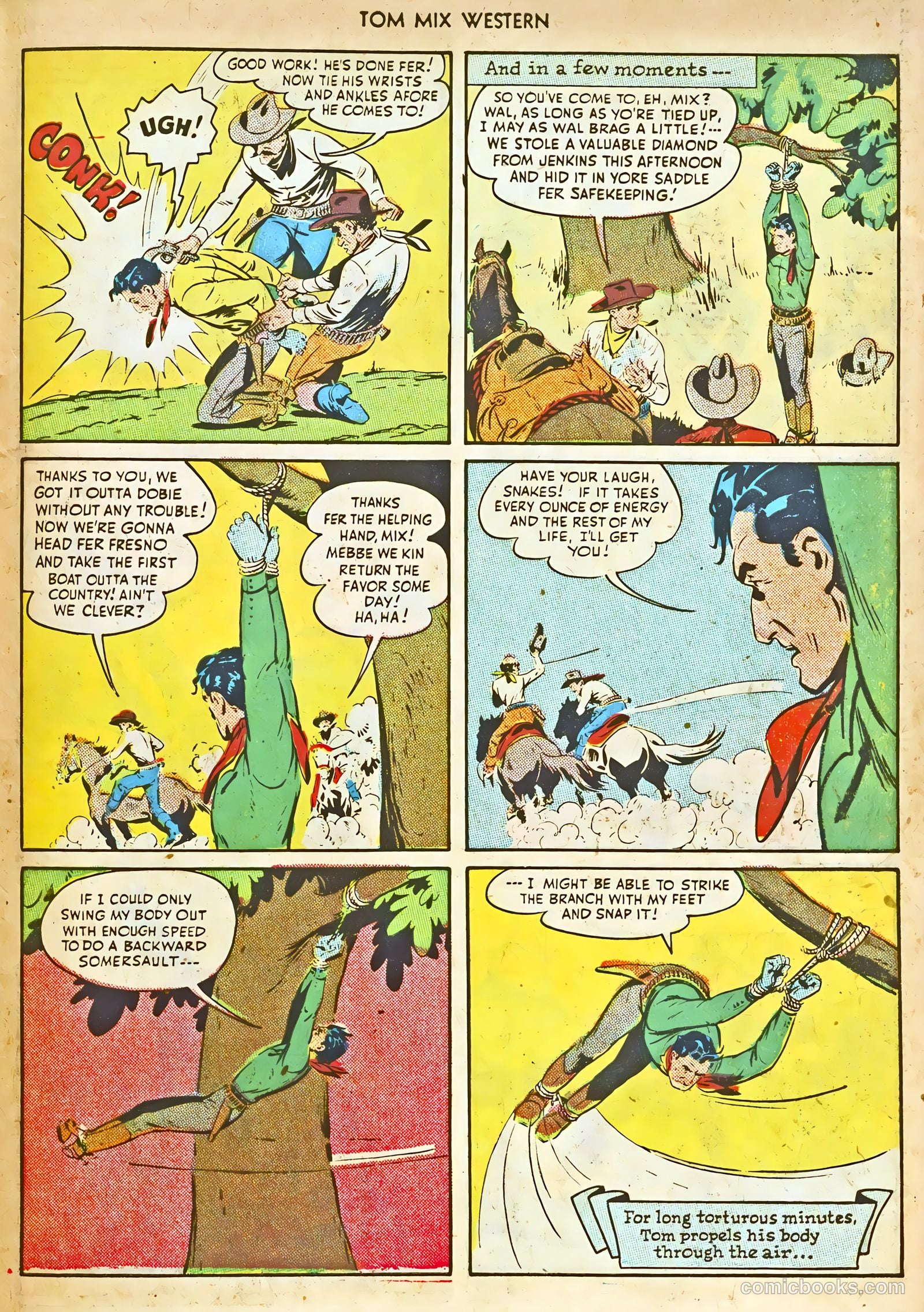 Tom Mix Western #17 (1949) — page 47 of 52