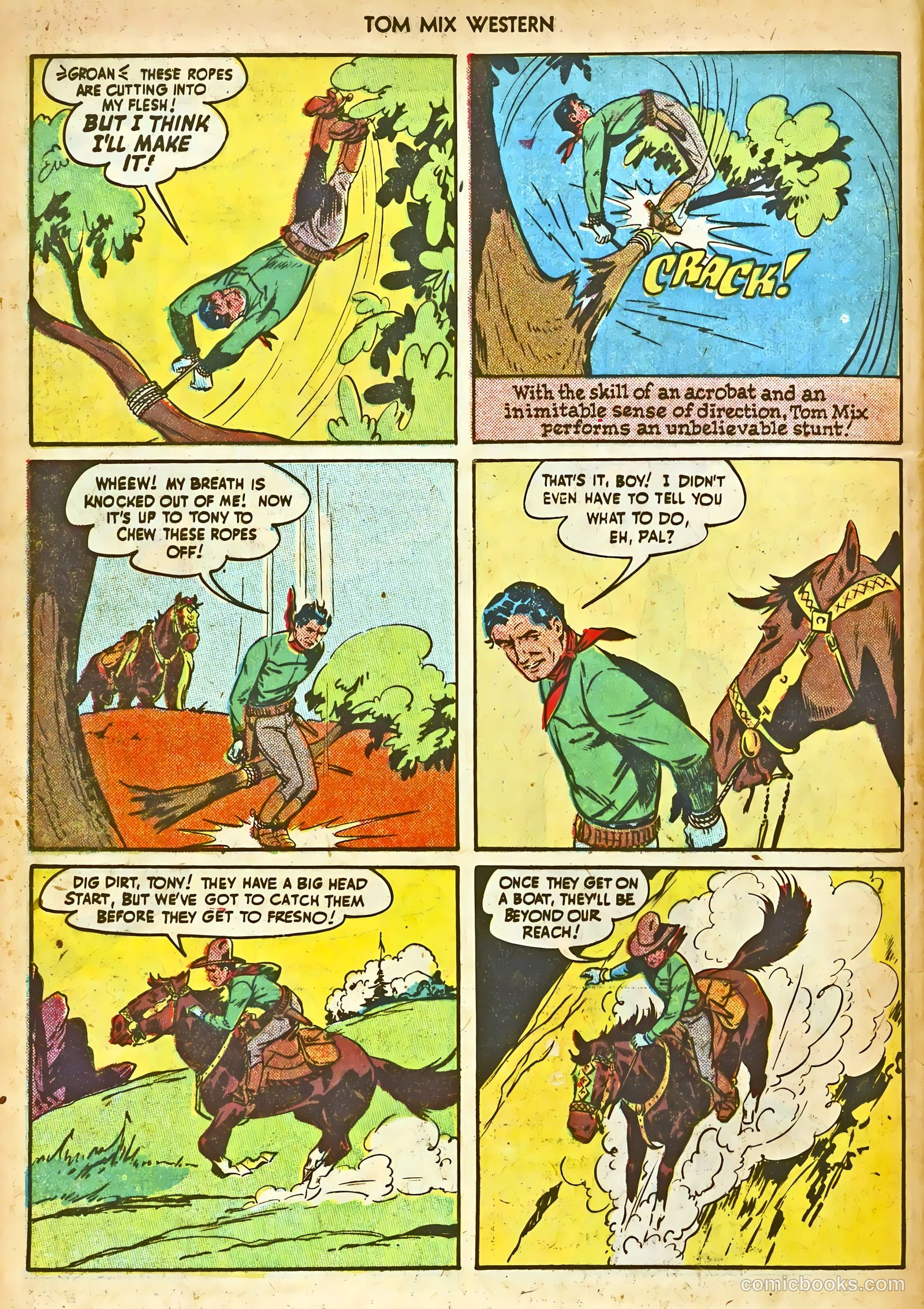 Tom Mix Western #17 (1949) — page 48 of 52