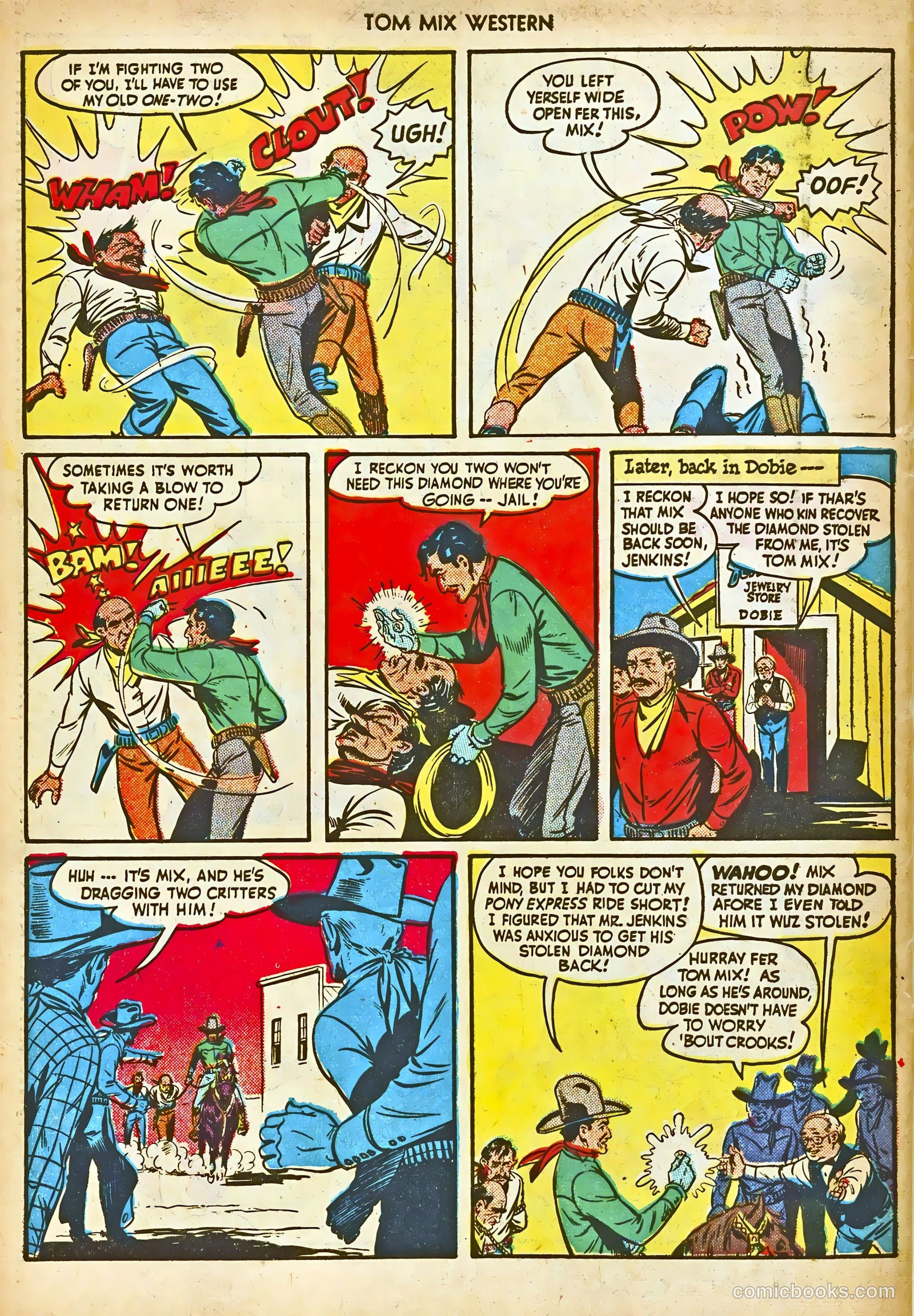 Tom Mix Western #17 (1949) — page 50 of 52