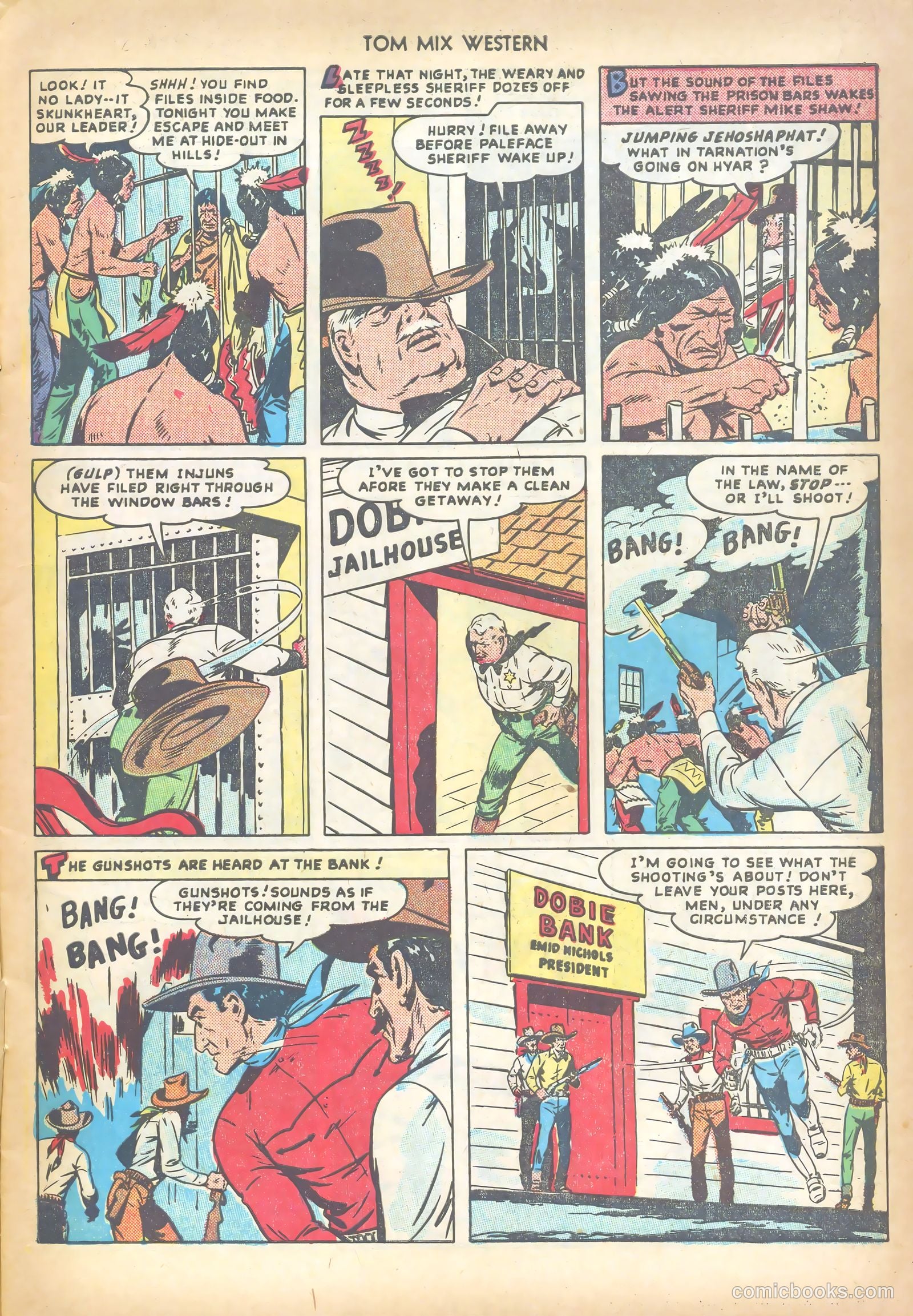 Tom Mix Western #18 (1949) — page 7 of 36