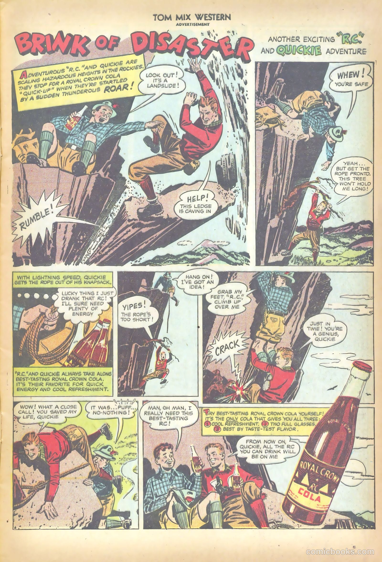 Tom Mix Western #18 (1949) — page 9 of 36