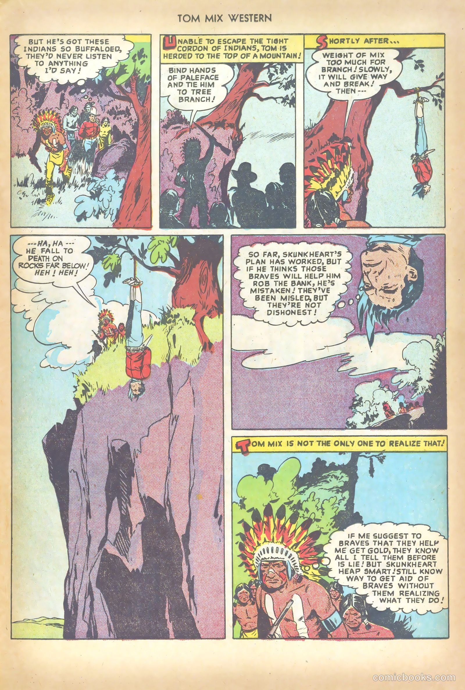 Tom Mix Western #18 (1949) — page 15 of 36