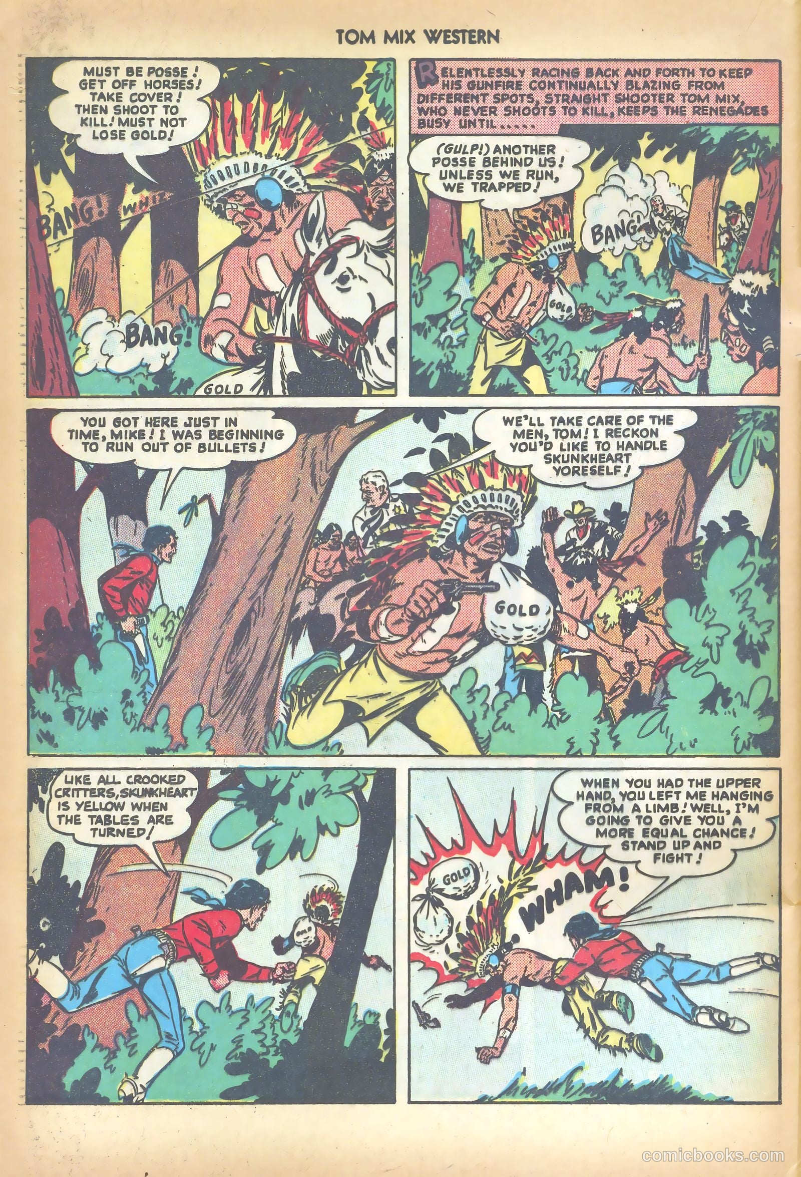 Tom Mix Western #18 (1949) — page 24 of 36