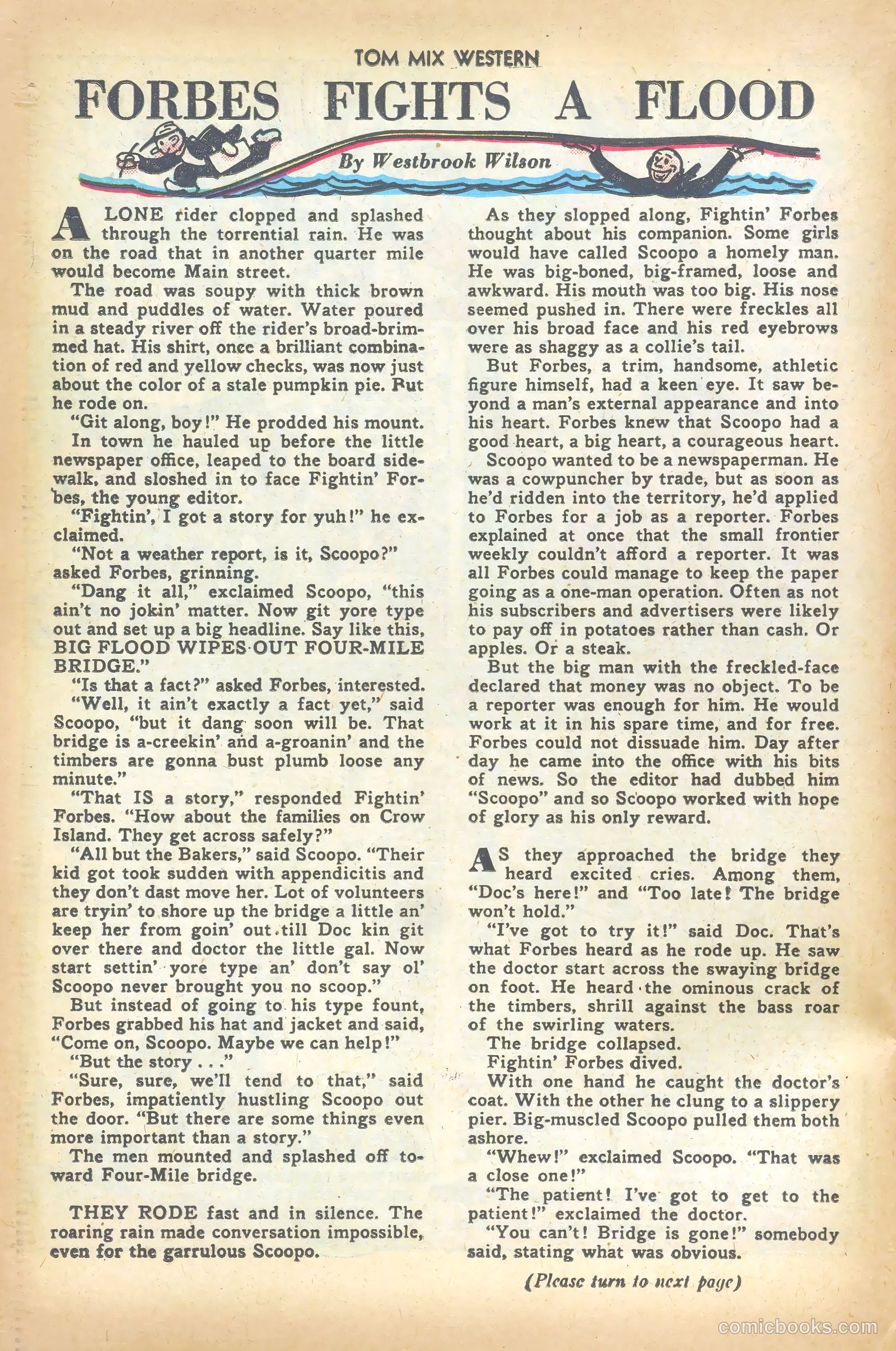 Tom Mix Western #18 (1949) — page 26 of 36