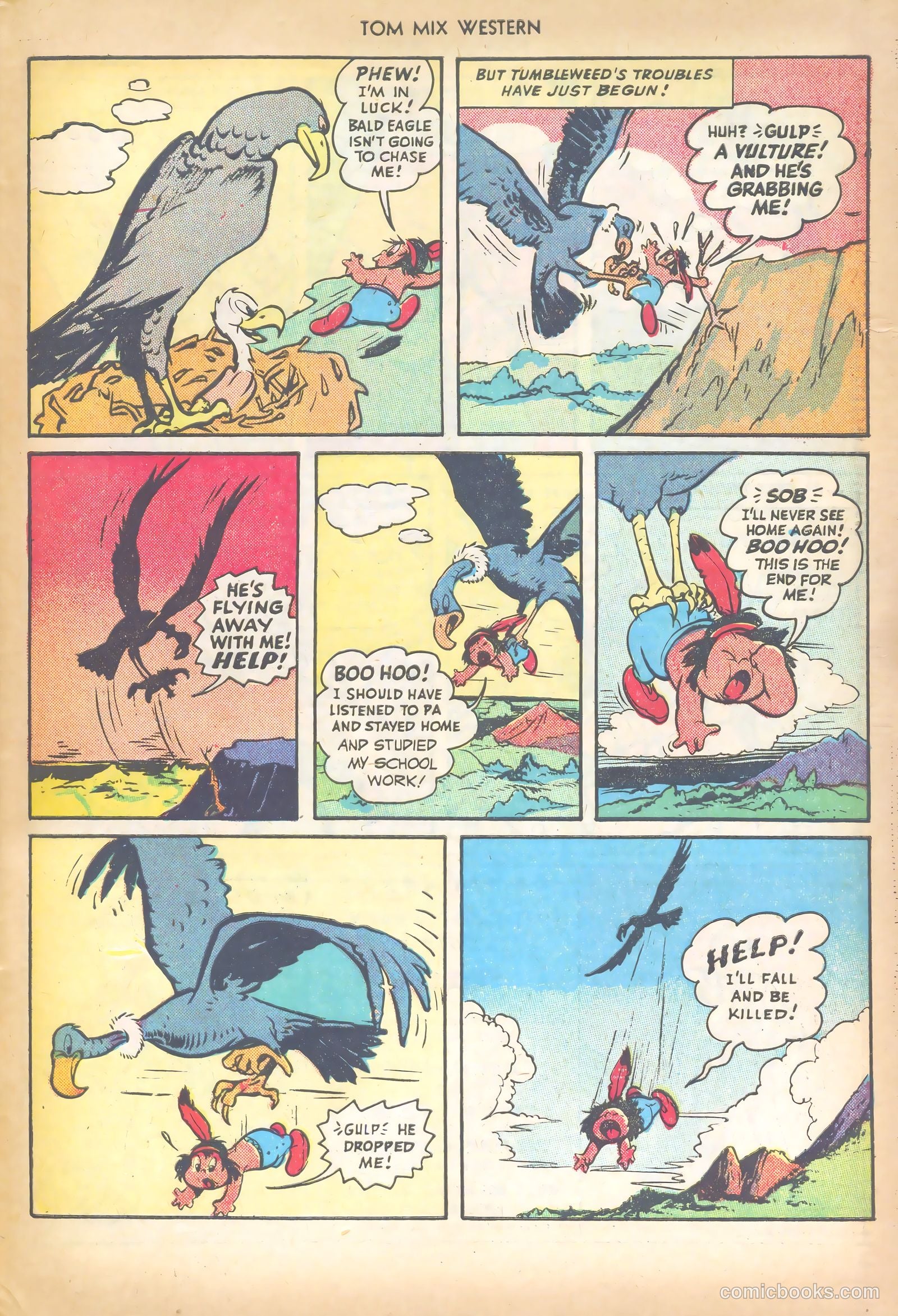 Tom Mix Western #18 (1949) — page 31 of 36