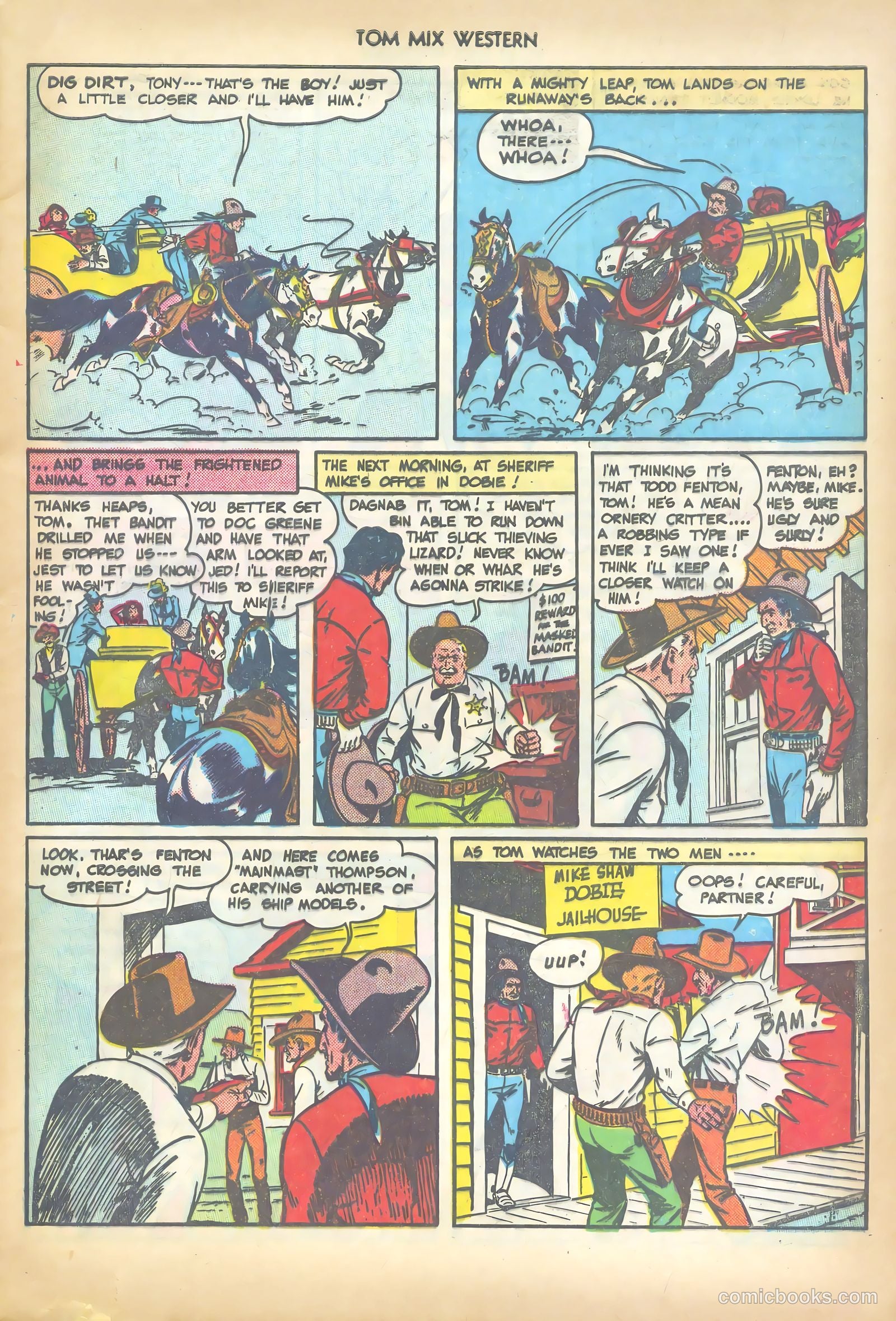 Tom Mix Western #19 (1949) — page 5 of 52