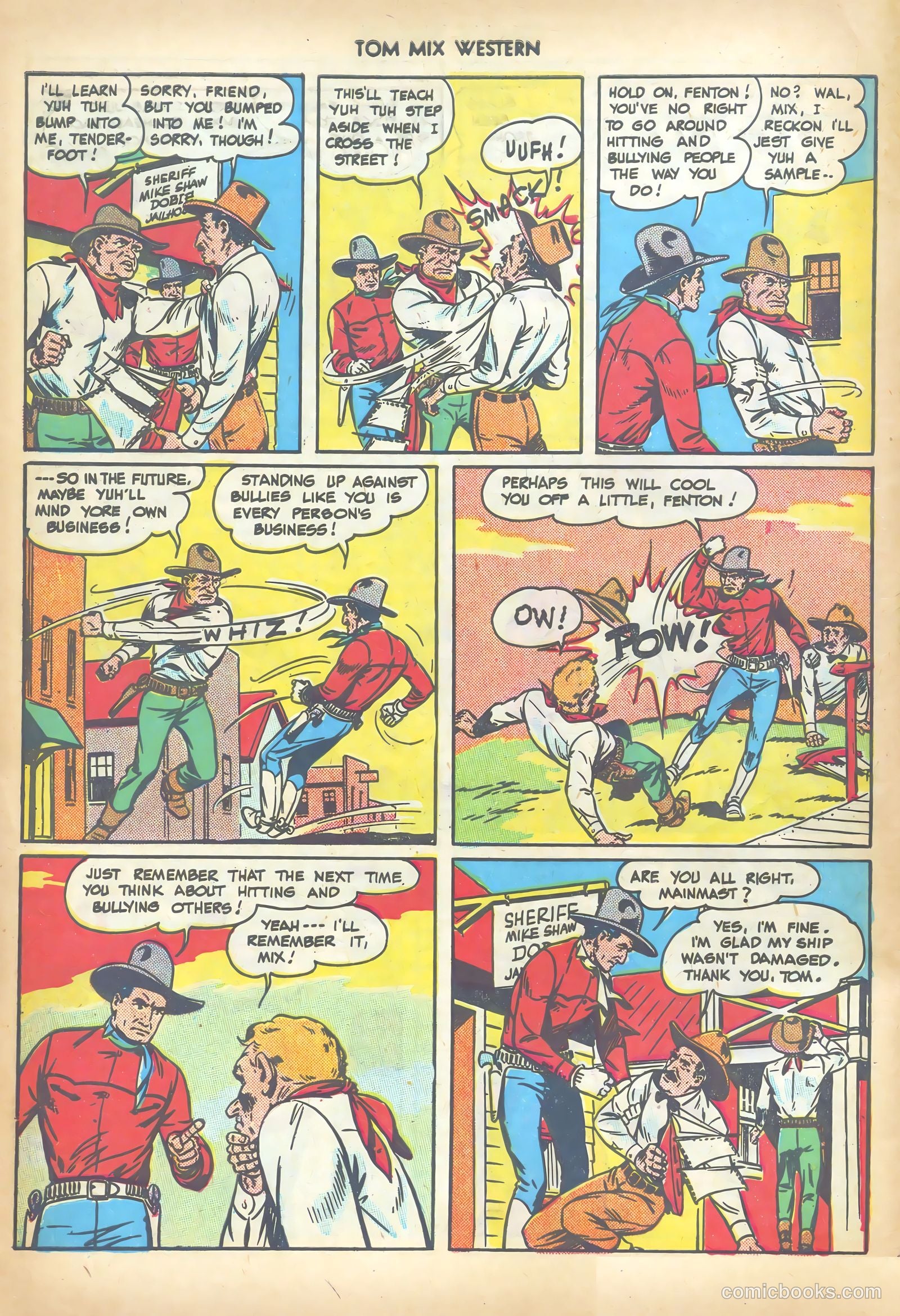 Tom Mix Western #19 (1949) — page 6 of 52