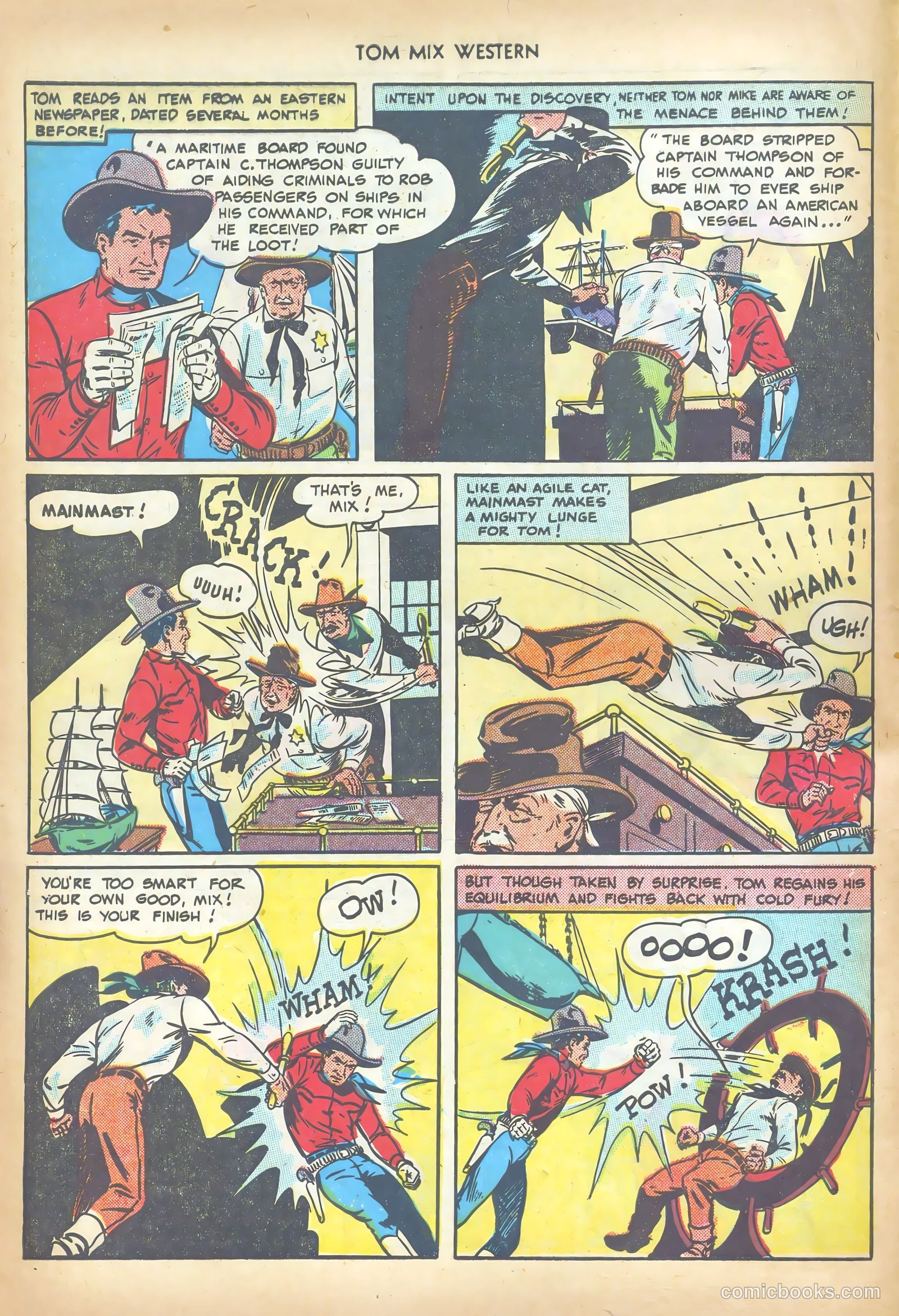 Tom Mix Western #19 (1949) — page 10 of 52