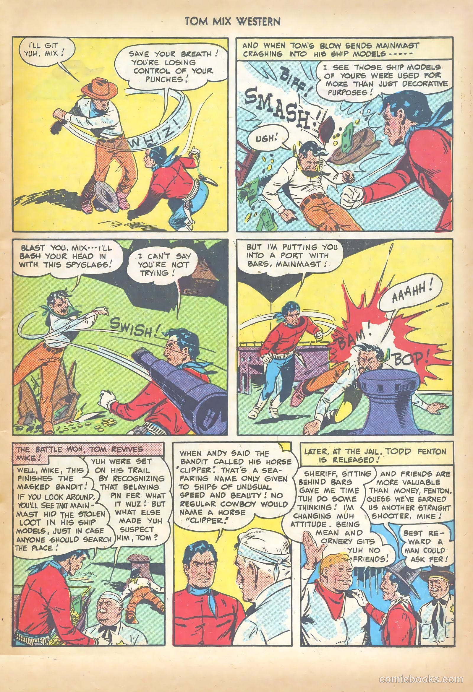 Tom Mix Western #19 (1949) — page 11 of 52