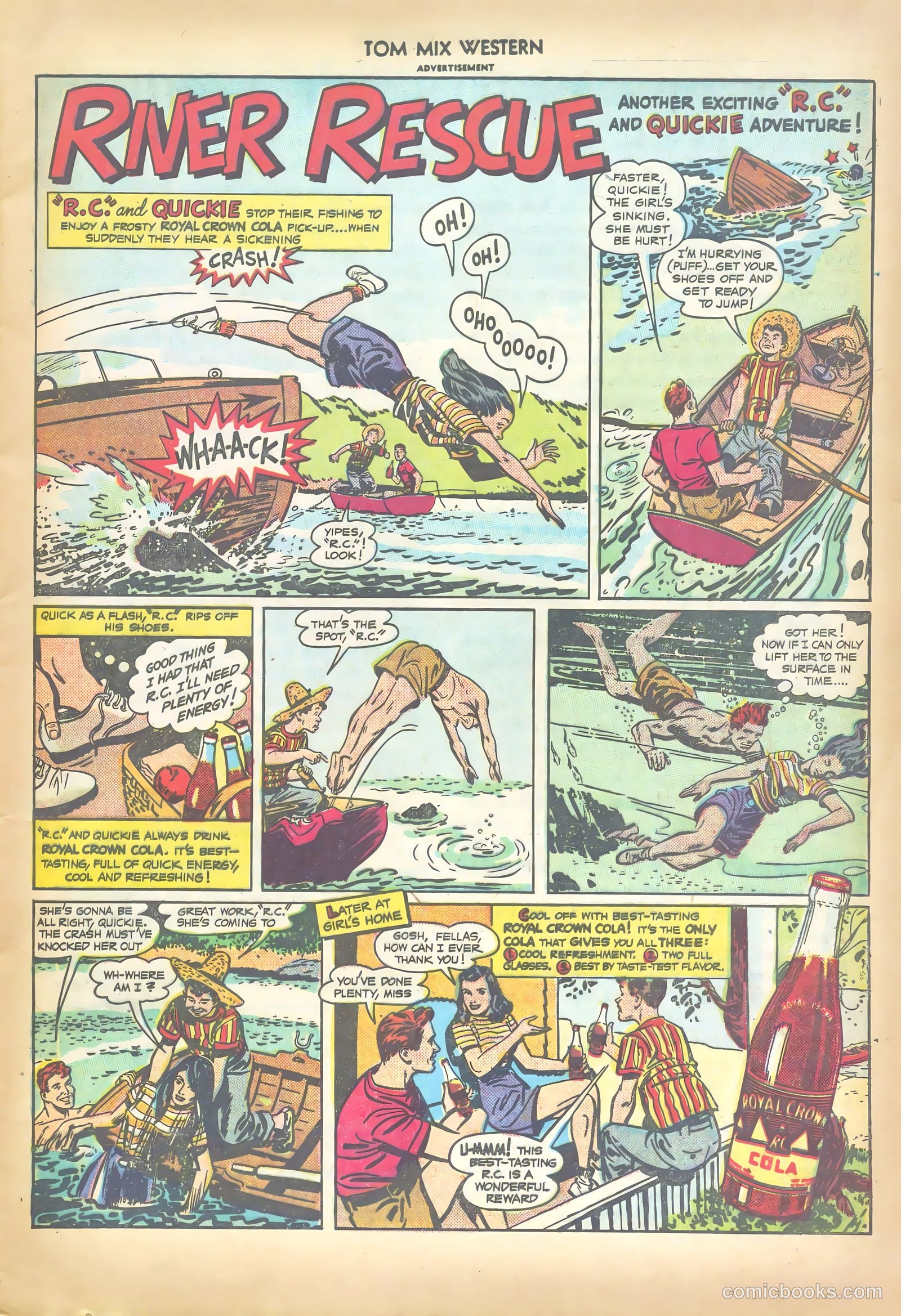 Tom Mix Western #19 (1949) — page 13 of 52