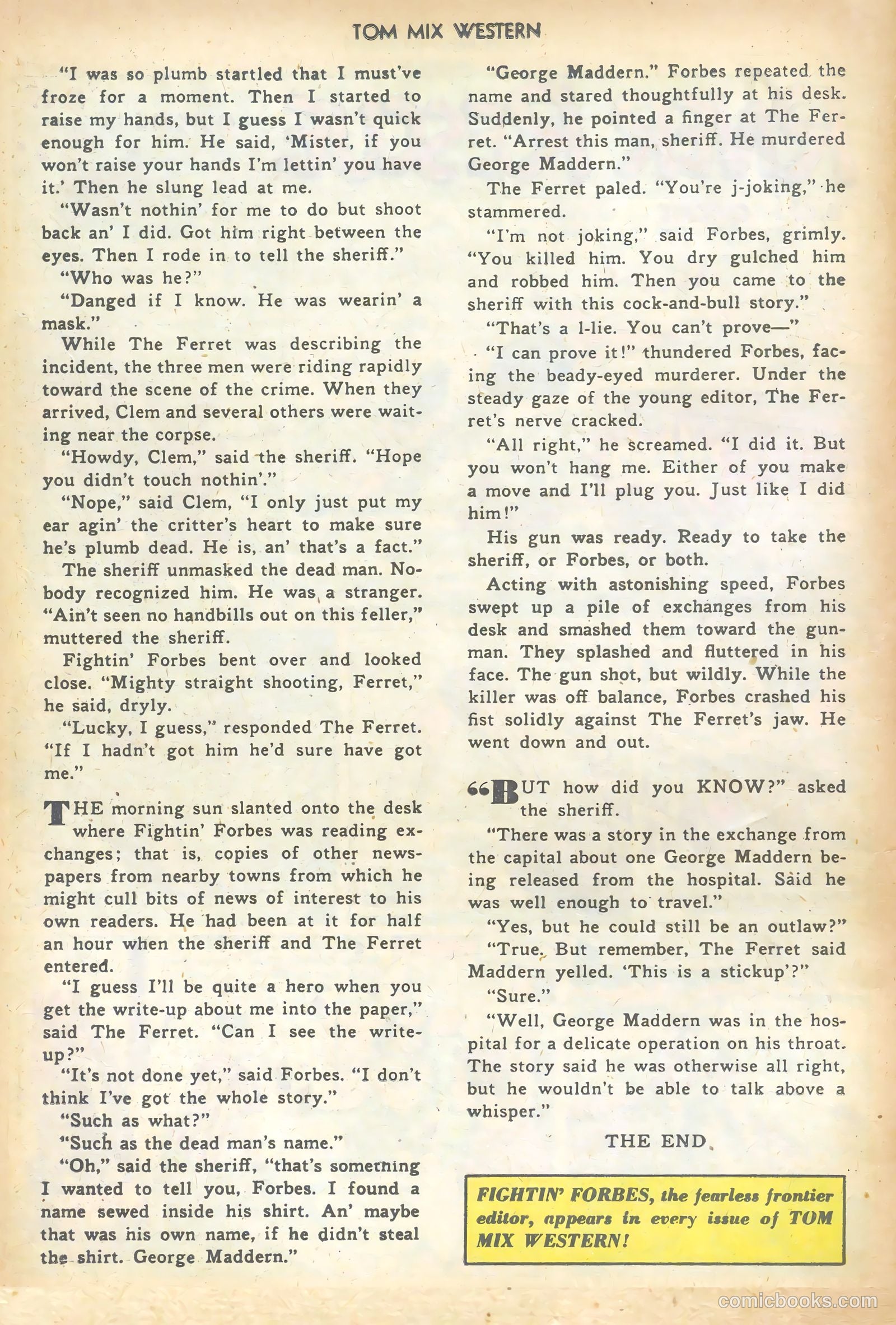 Tom Mix Western #19 (1949) — page 14 of 52