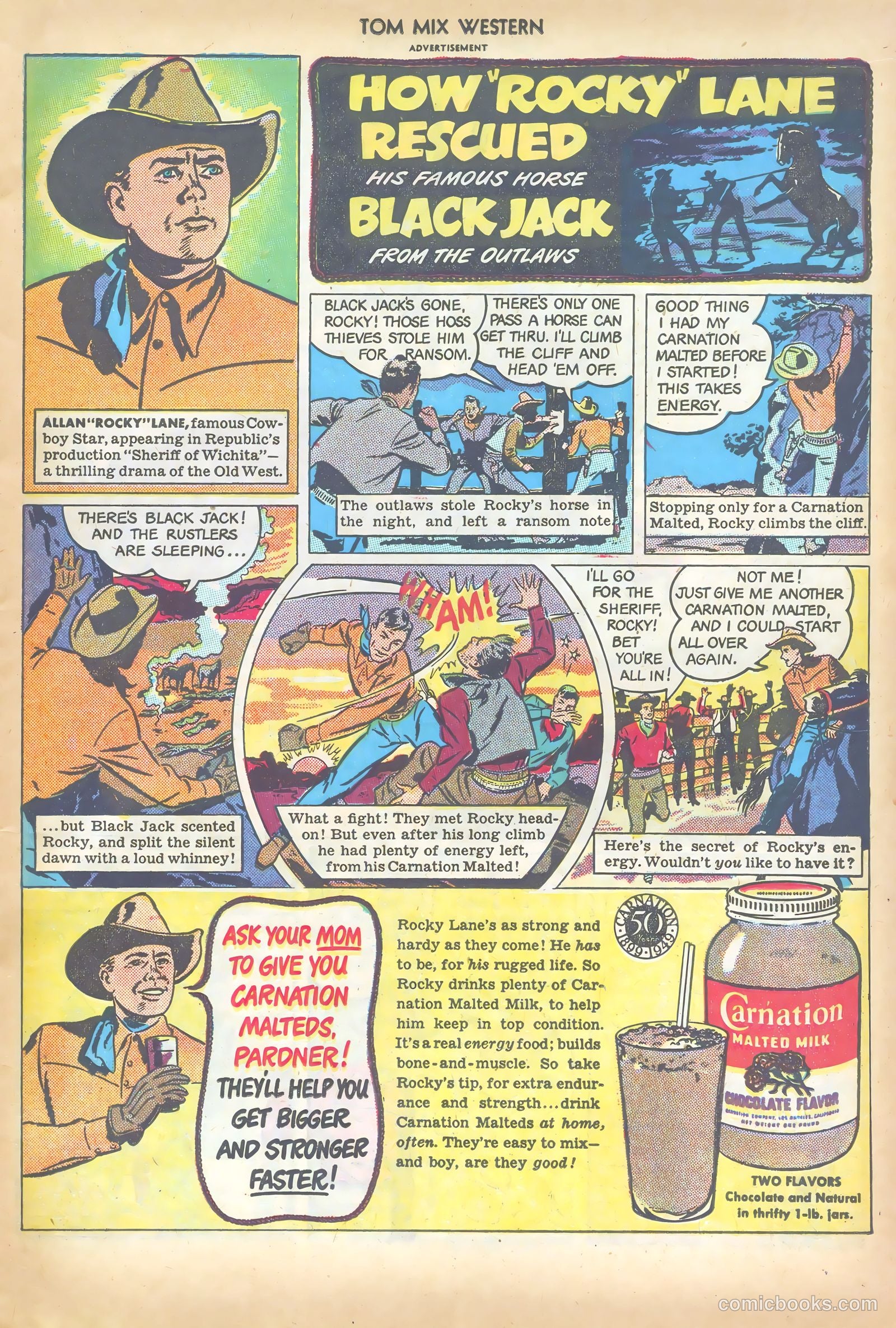 Tom Mix Western #19 (1949) — page 15 of 52