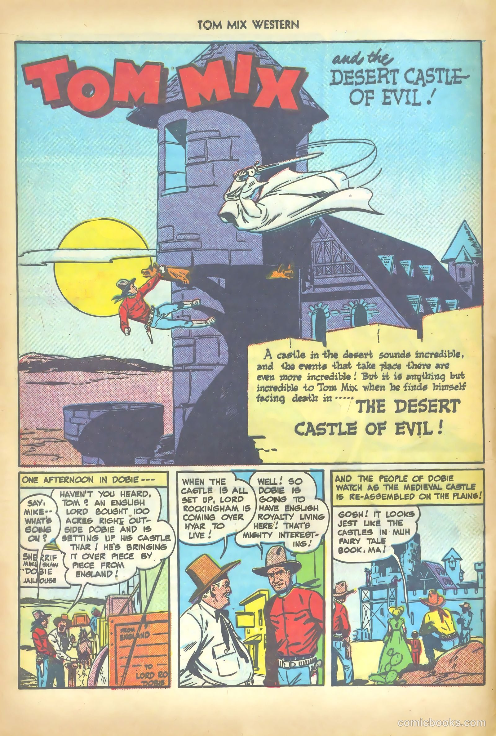 Tom Mix Western #19 (1949) — page 16 of 52