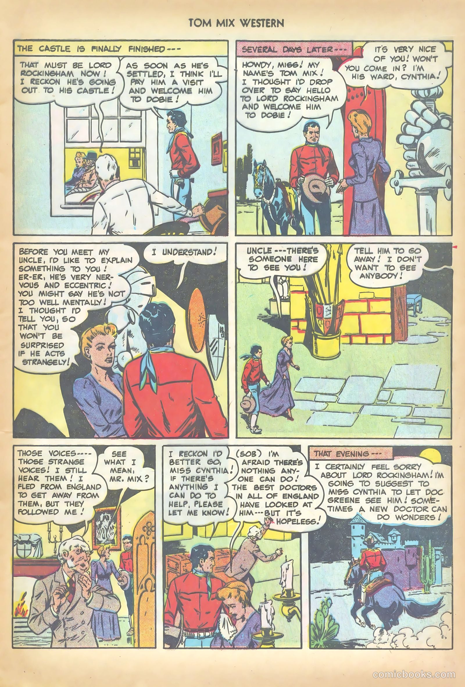 Tom Mix Western #19 (1949) — page 17 of 52