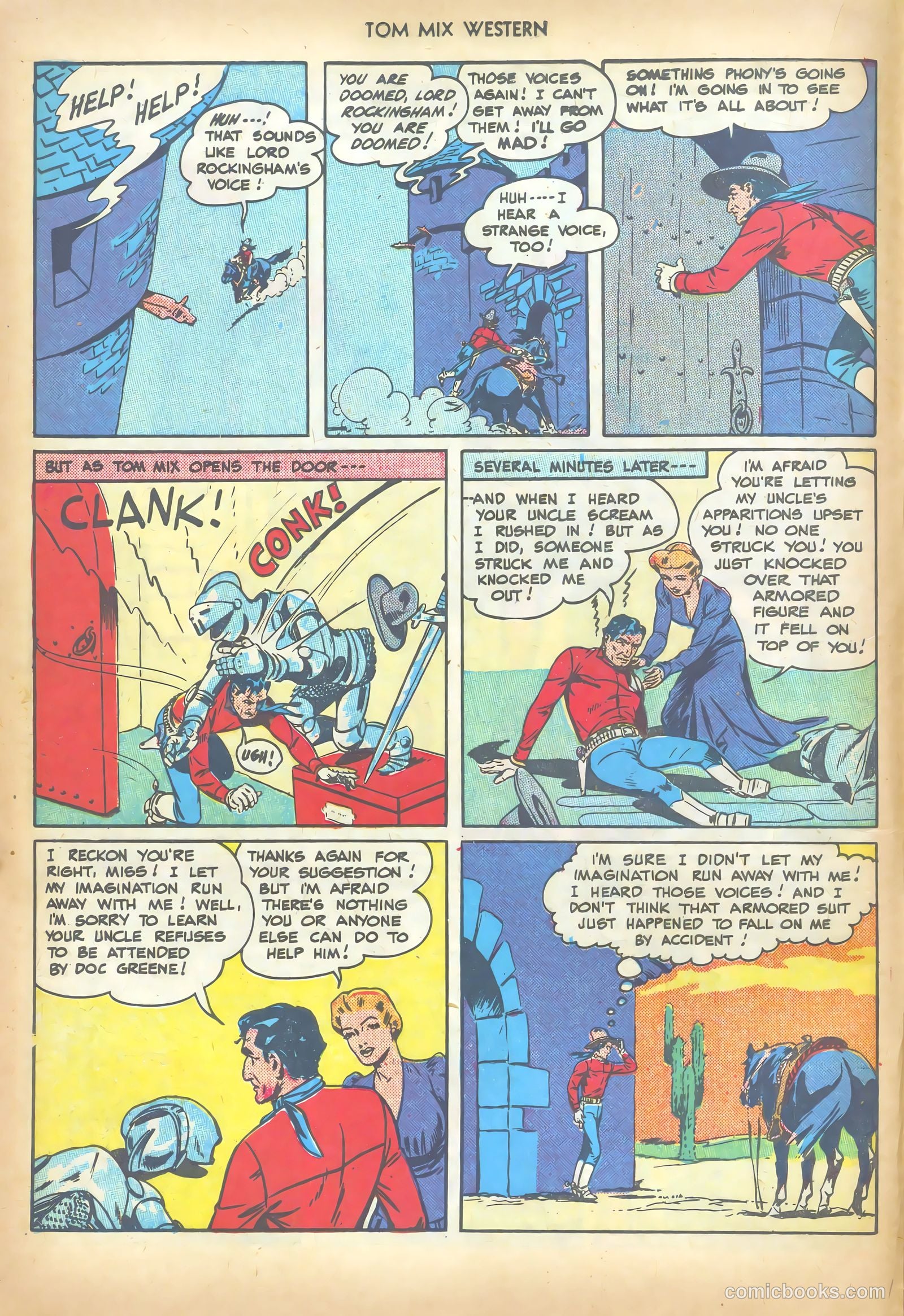 Tom Mix Western #19 (1949) — page 18 of 52