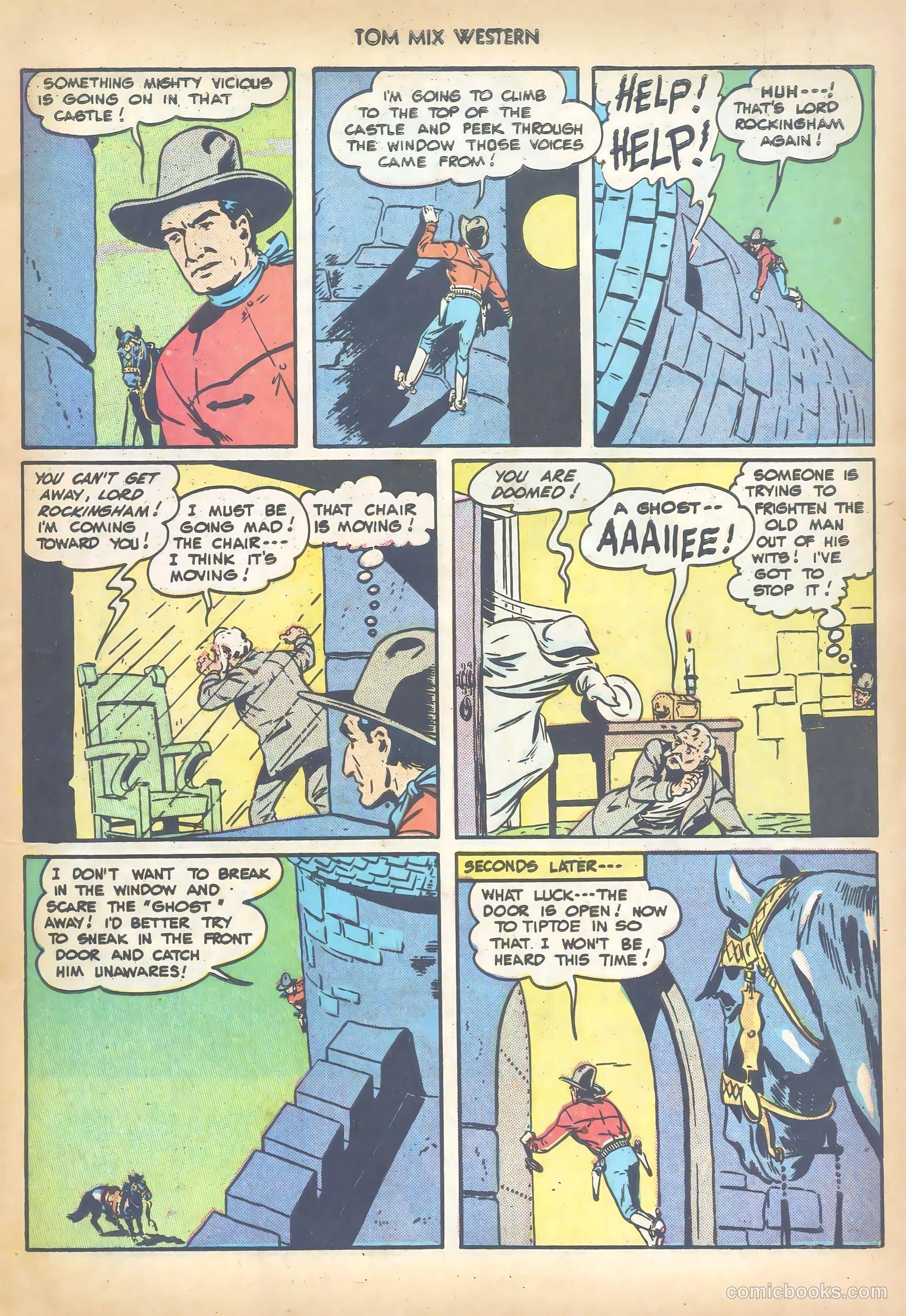 Tom Mix Western #19 (1949) — page 19 of 52