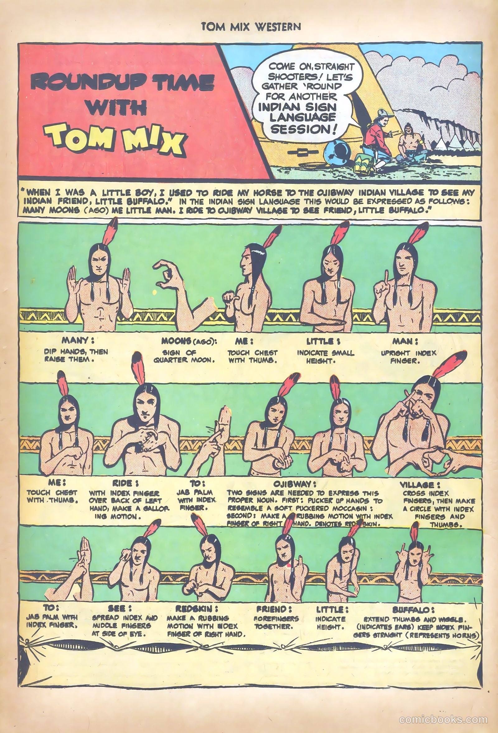 Tom Mix Western #19 (1949) — page 24 of 52