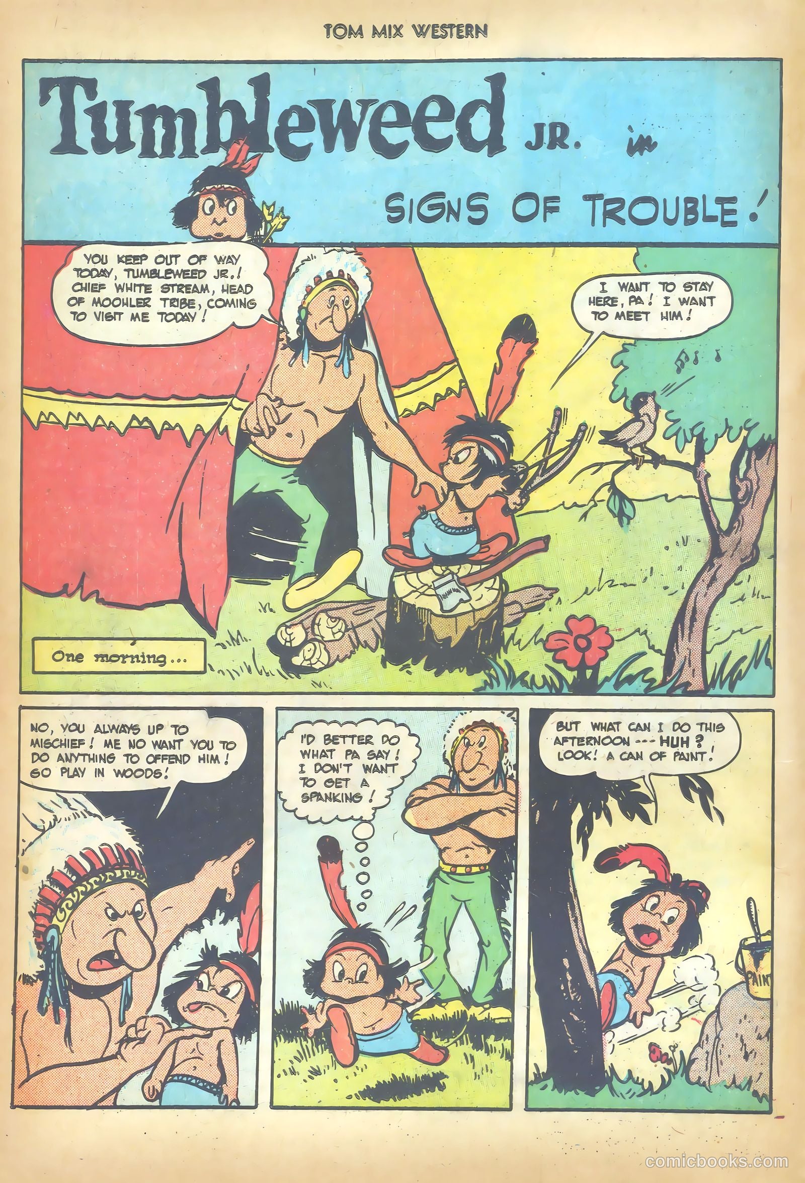 Tom Mix Western #19 (1949) — page 26 of 52