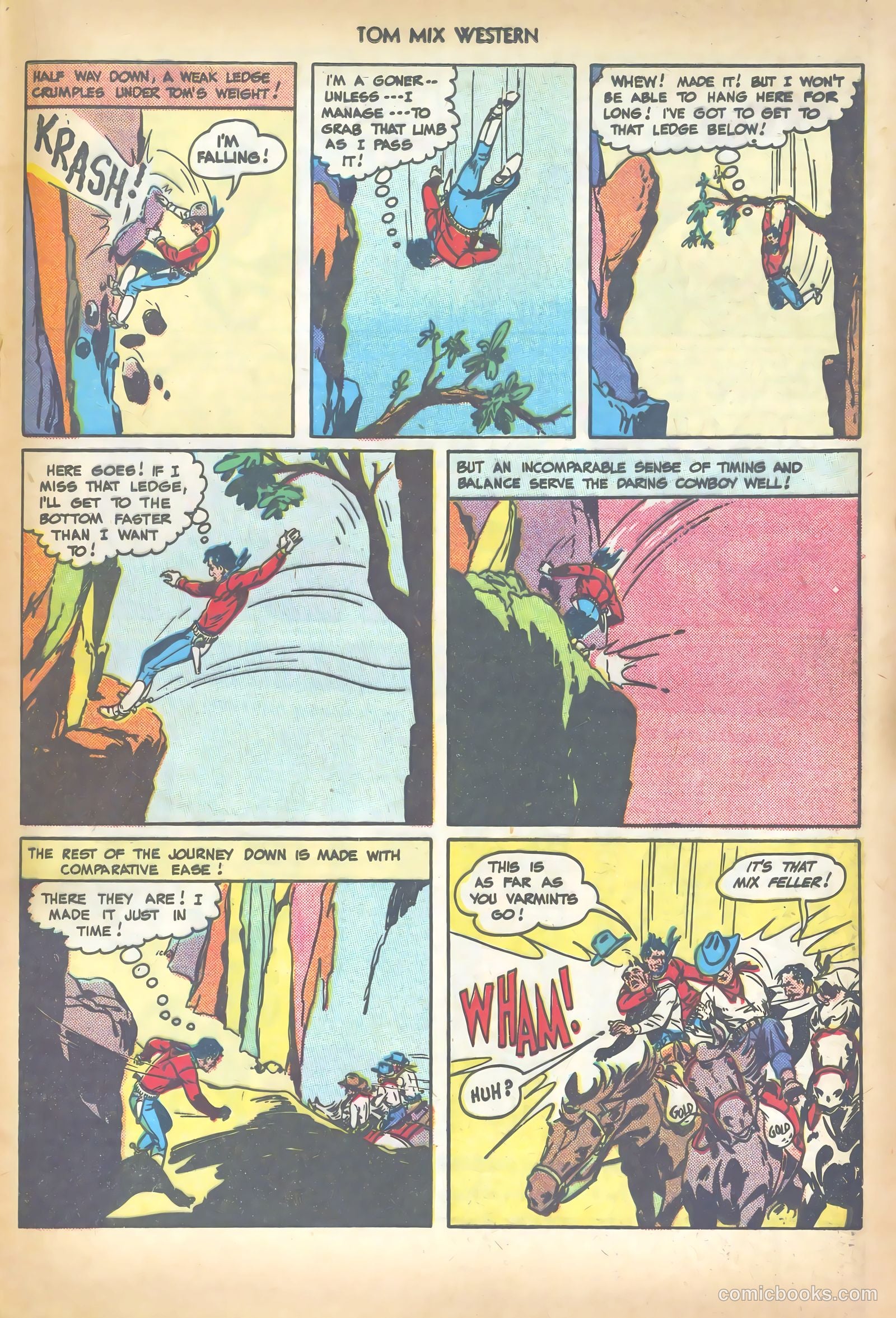 Tom Mix Western #19 (1949) — page 37 of 52