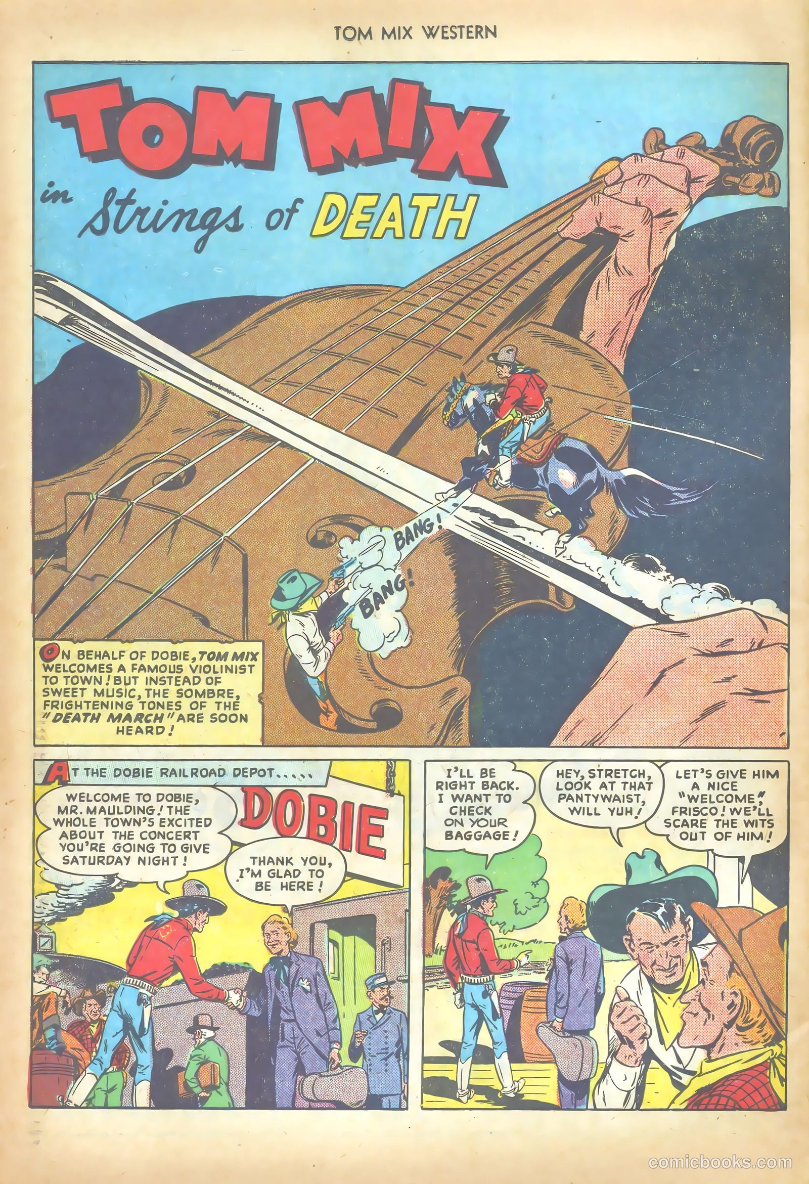 Tom Mix Western #19 (1949) — page 42 of 52
