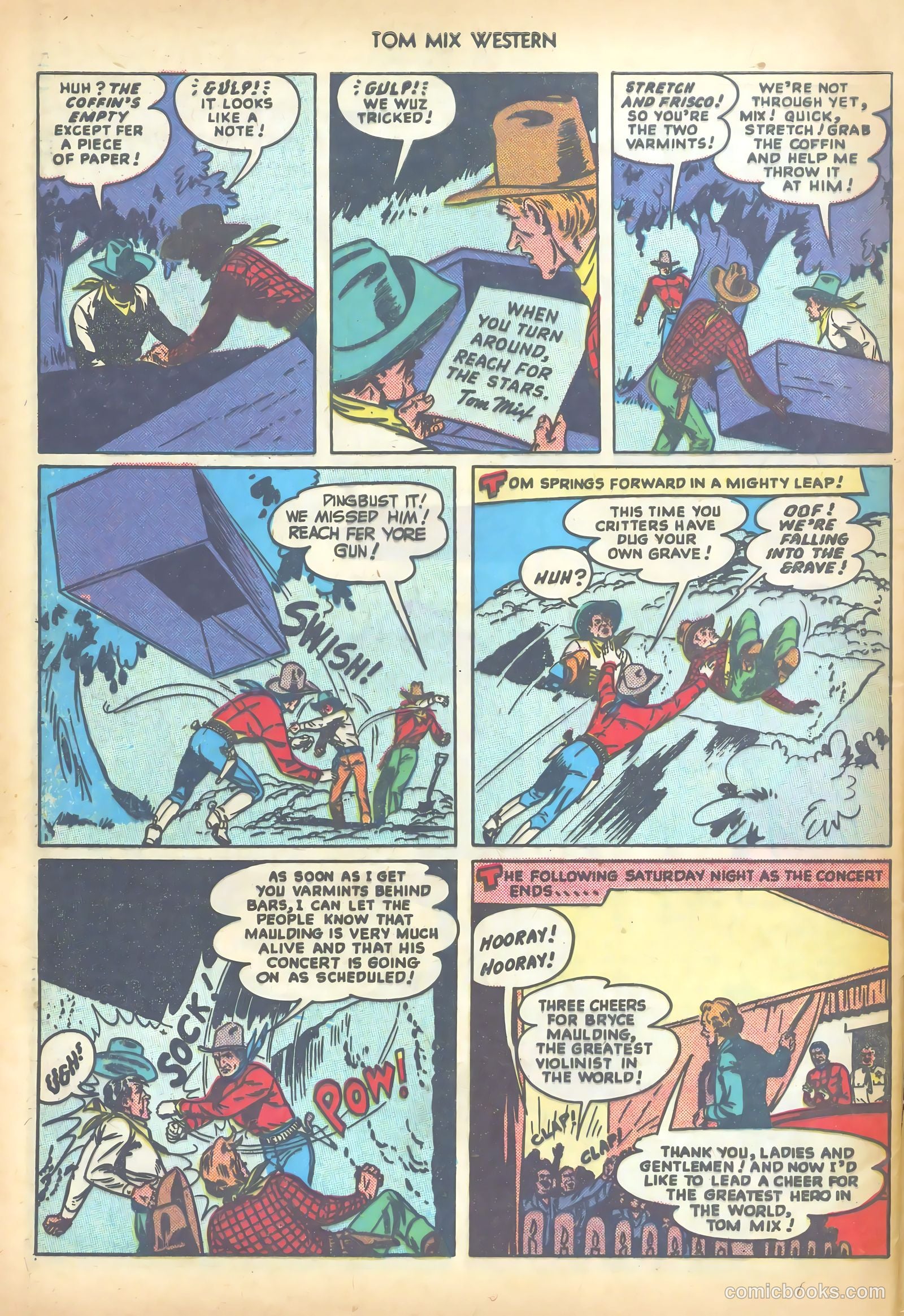 Tom Mix Western #19 (1949) — page 48 of 52