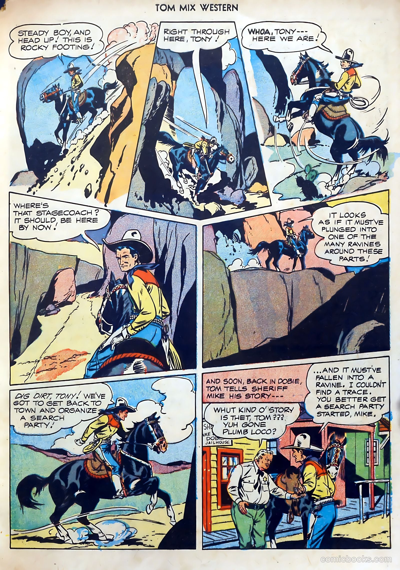 Tom Mix Western #2 (1948) — page 5 of 52