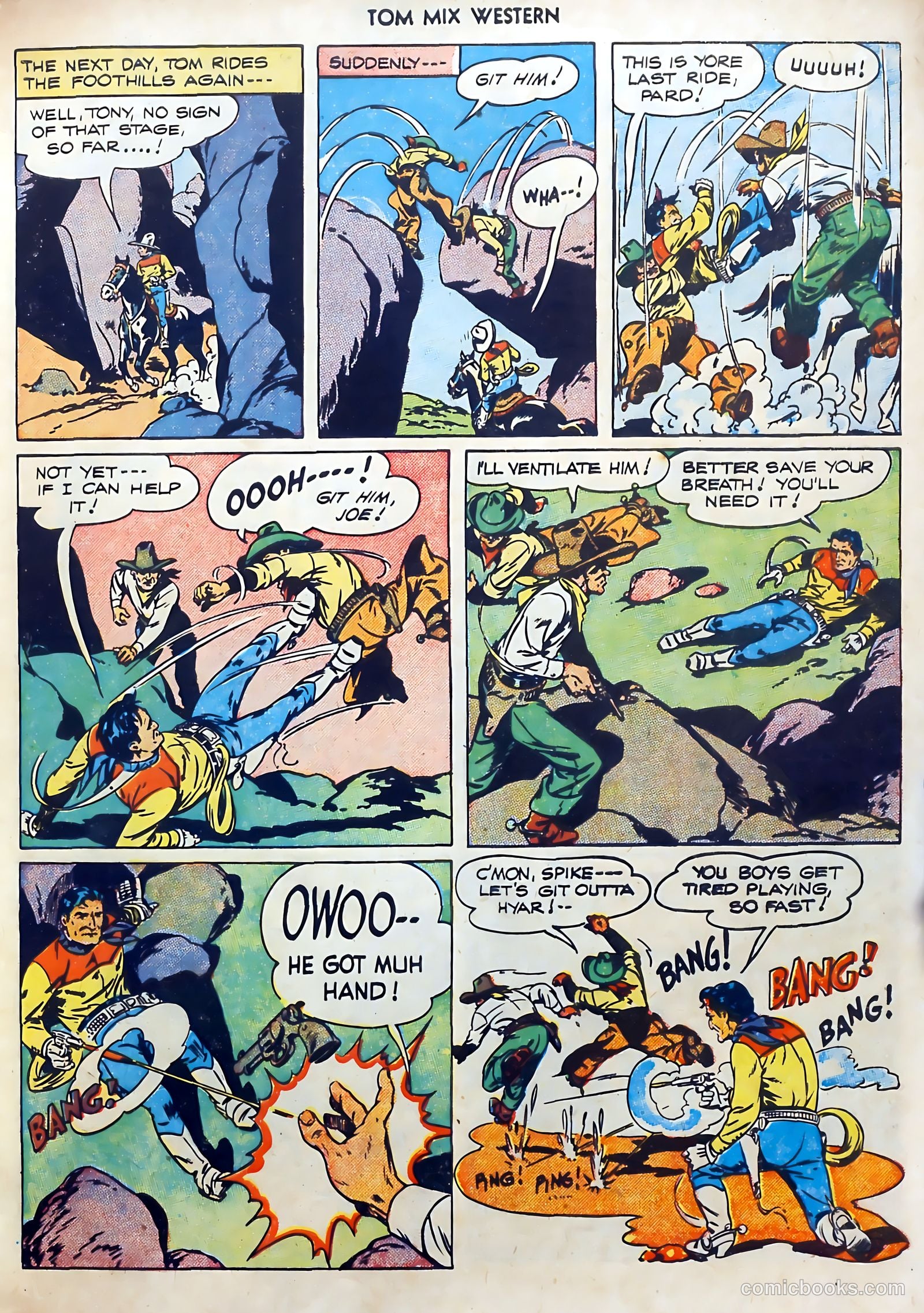 Tom Mix Western #2 (1948) — page 7 of 52