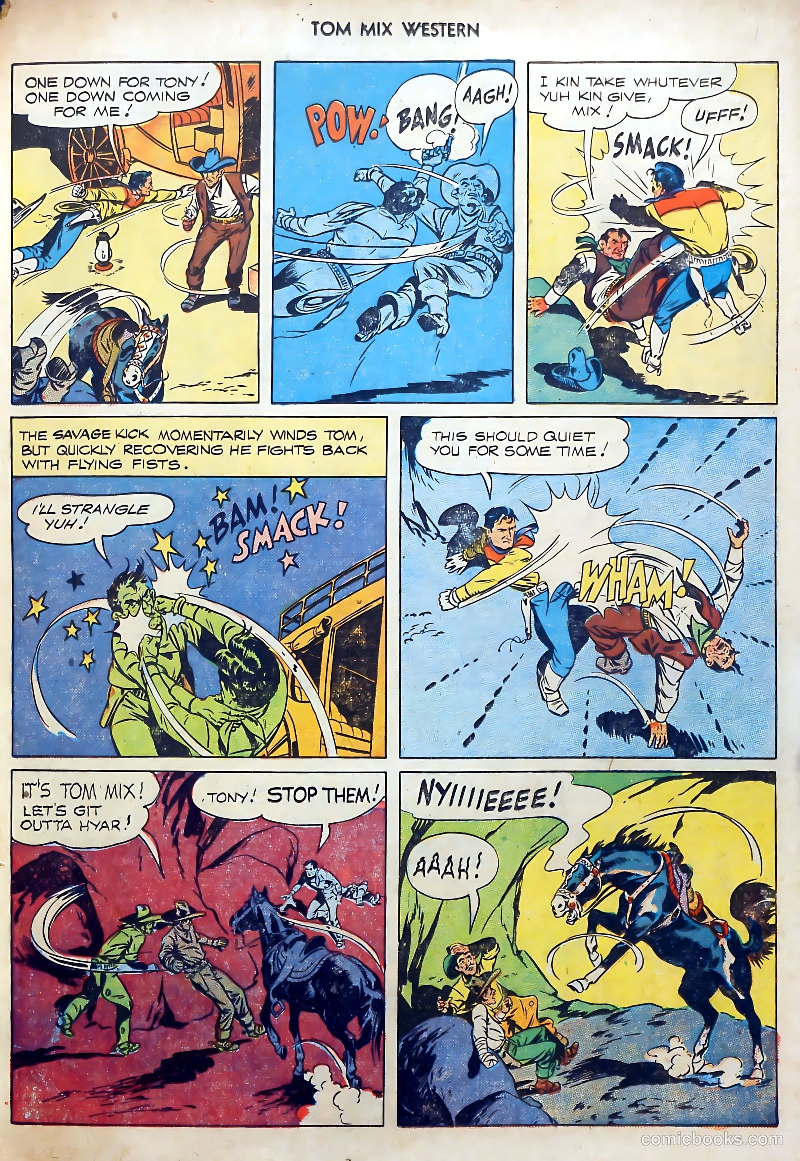 Tom Mix Western #2 (1948) — page 11 of 52