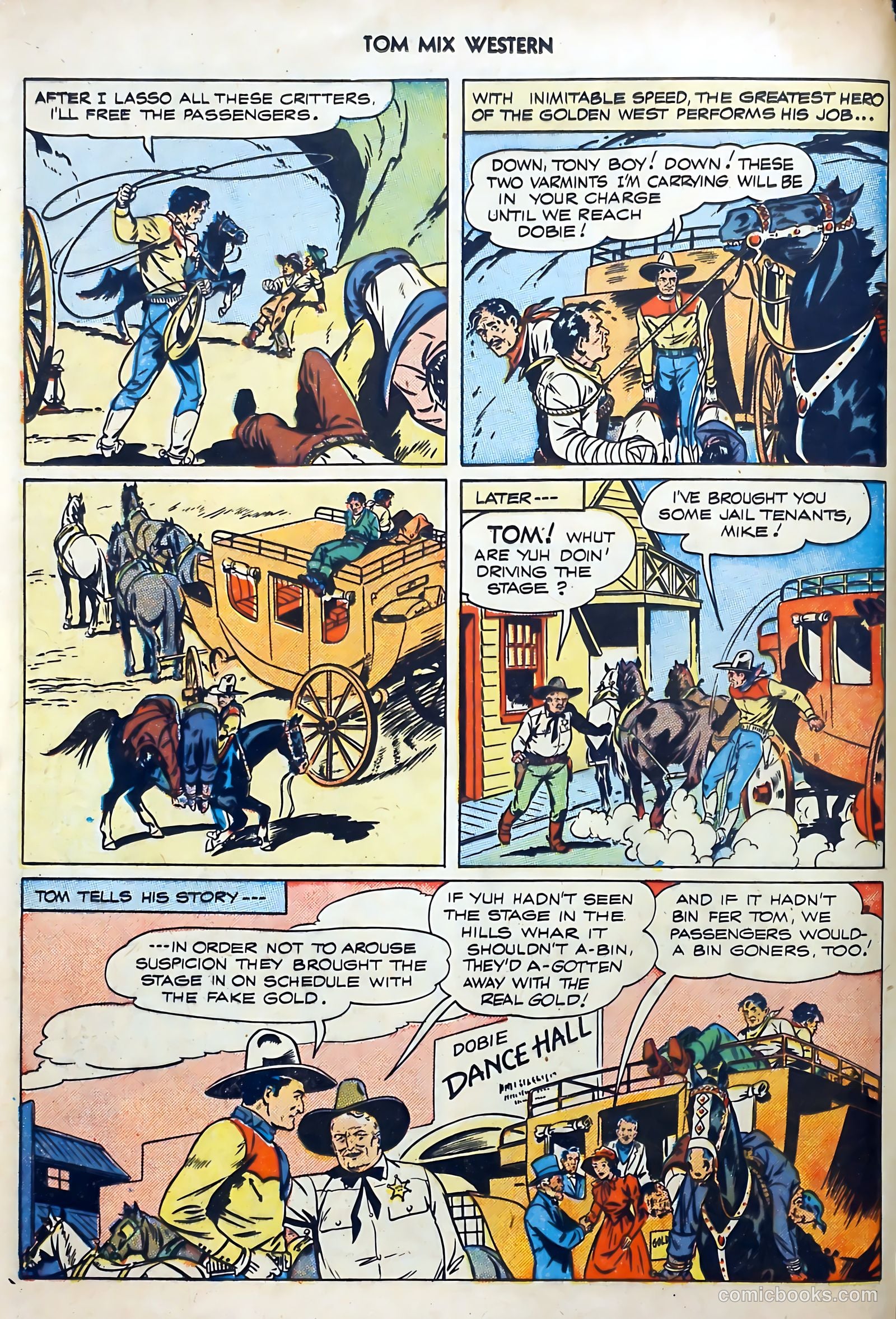 Tom Mix Western #2 (1948) — page 12 of 52