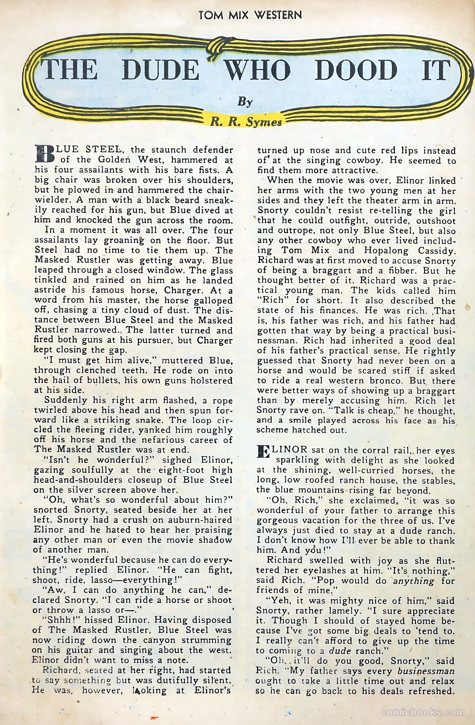 Tom Mix Western #2 (1948) — page 22 of 52
