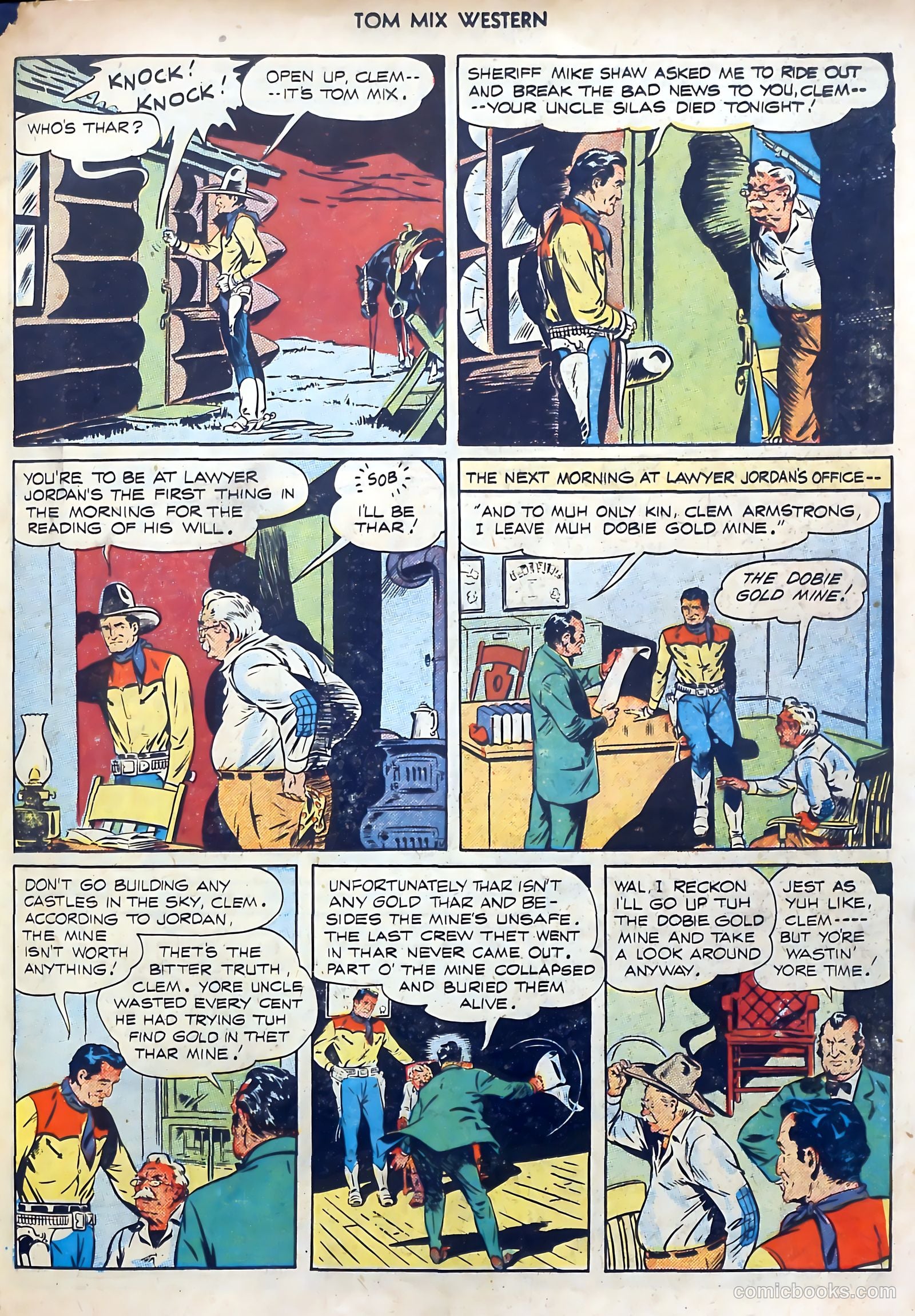 Tom Mix Western #2 (1948) — page 27 of 52