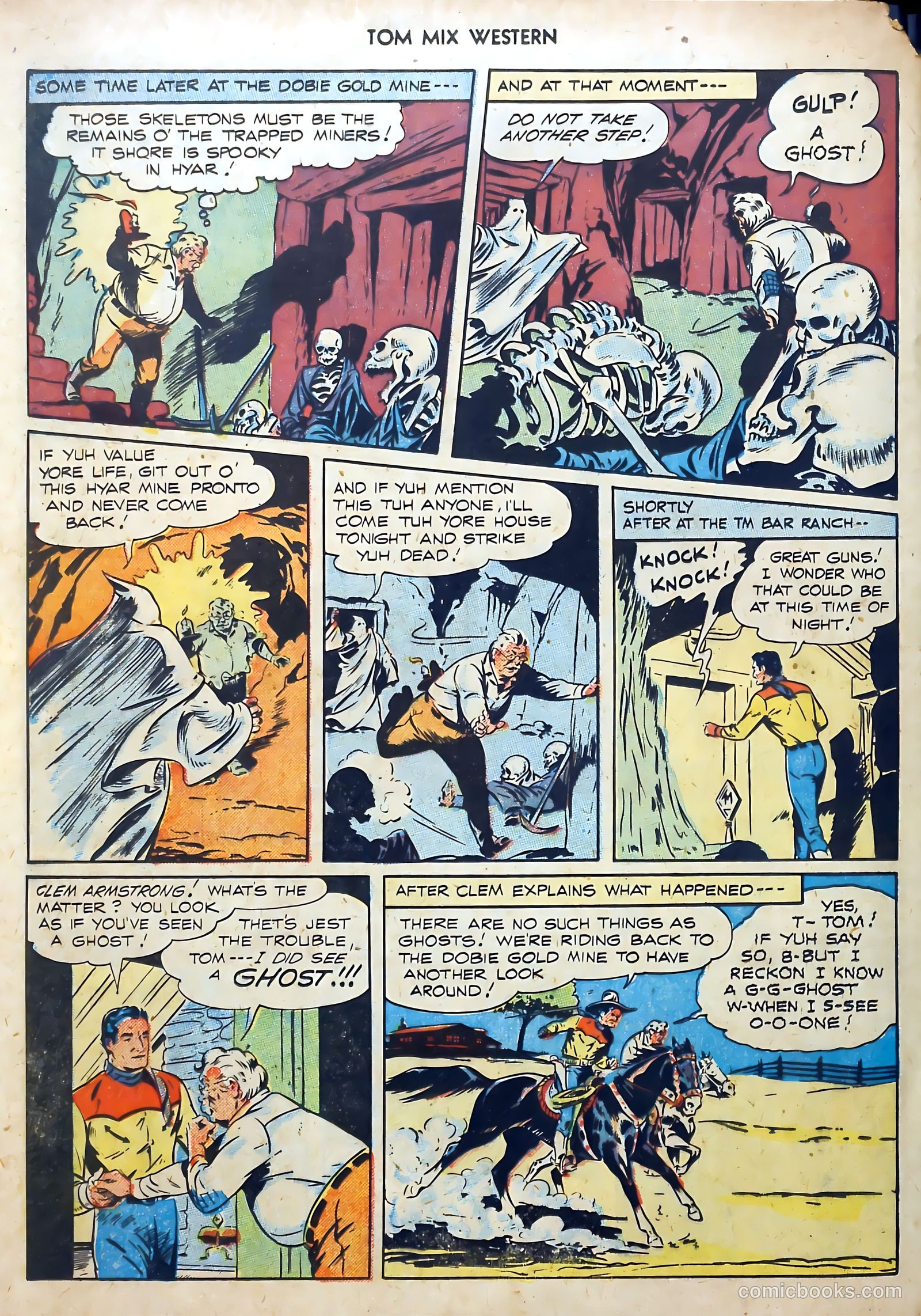 Tom Mix Western #2 (1948) — page 28 of 52