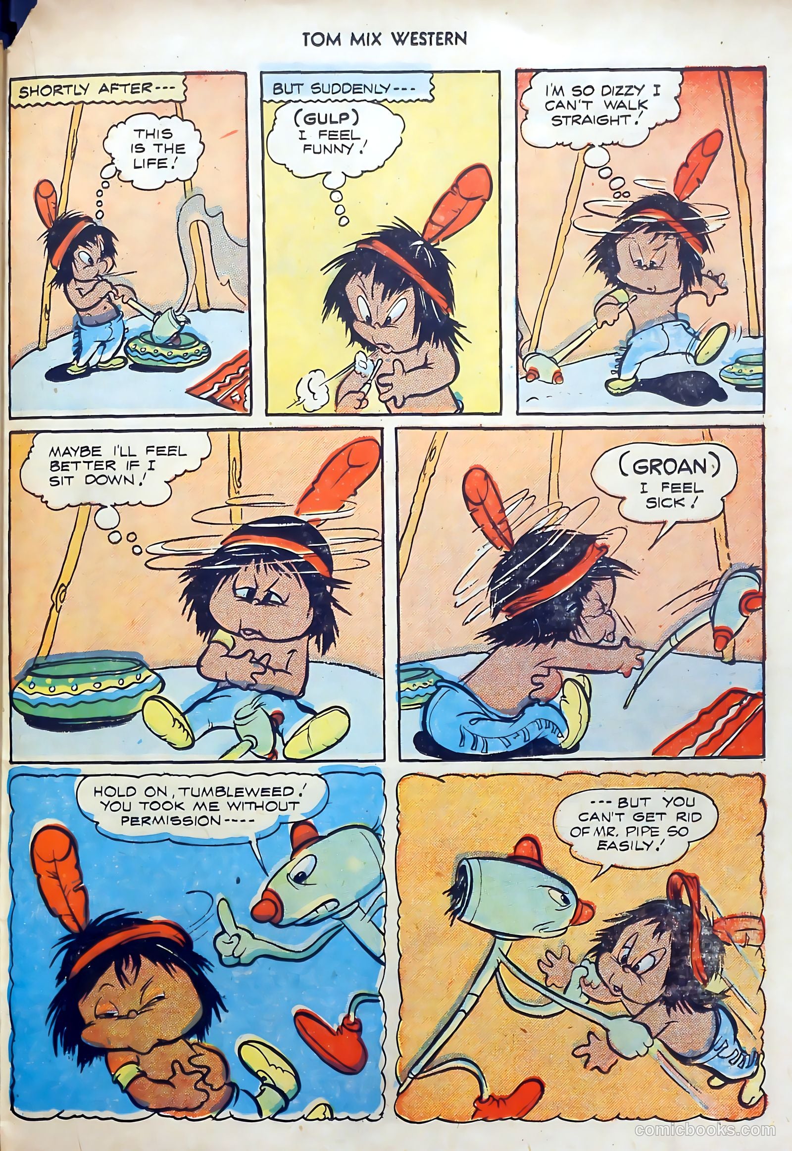 Tom Mix Western #2 (1948) — page 35 of 52