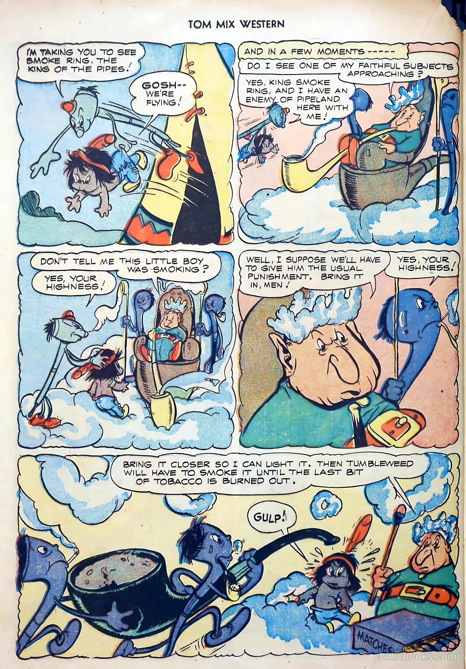 Tom Mix Western #2 (1948) — page 36 of 52